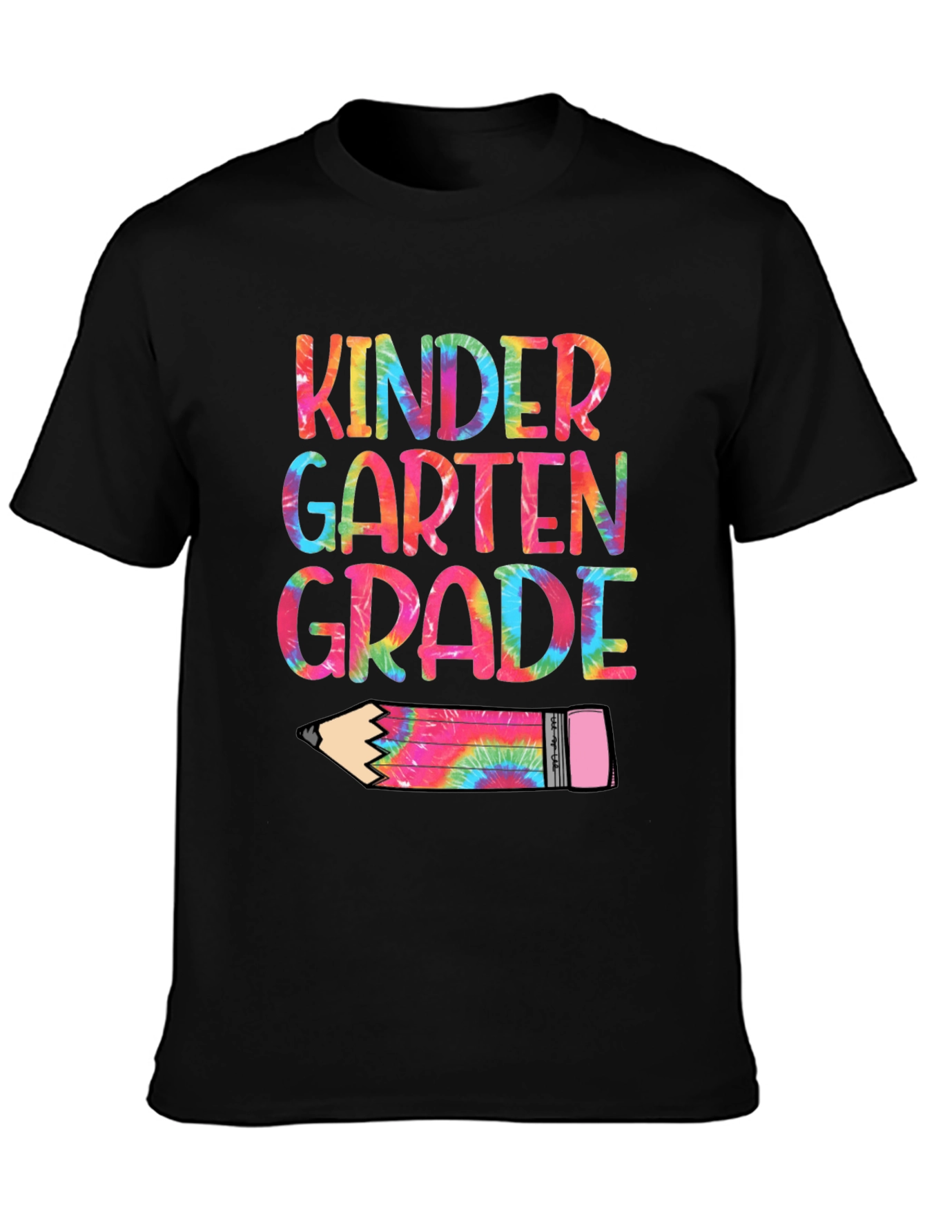 Kindergarten Grade Tie Dye T-Shirt