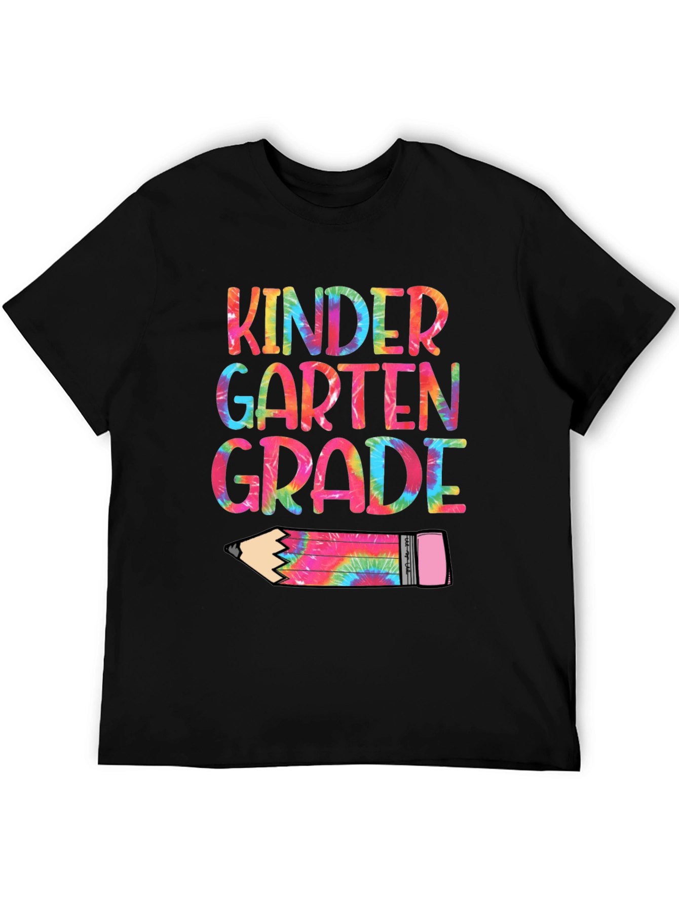 Kindergarten Grade Tie Dye T-Shirt