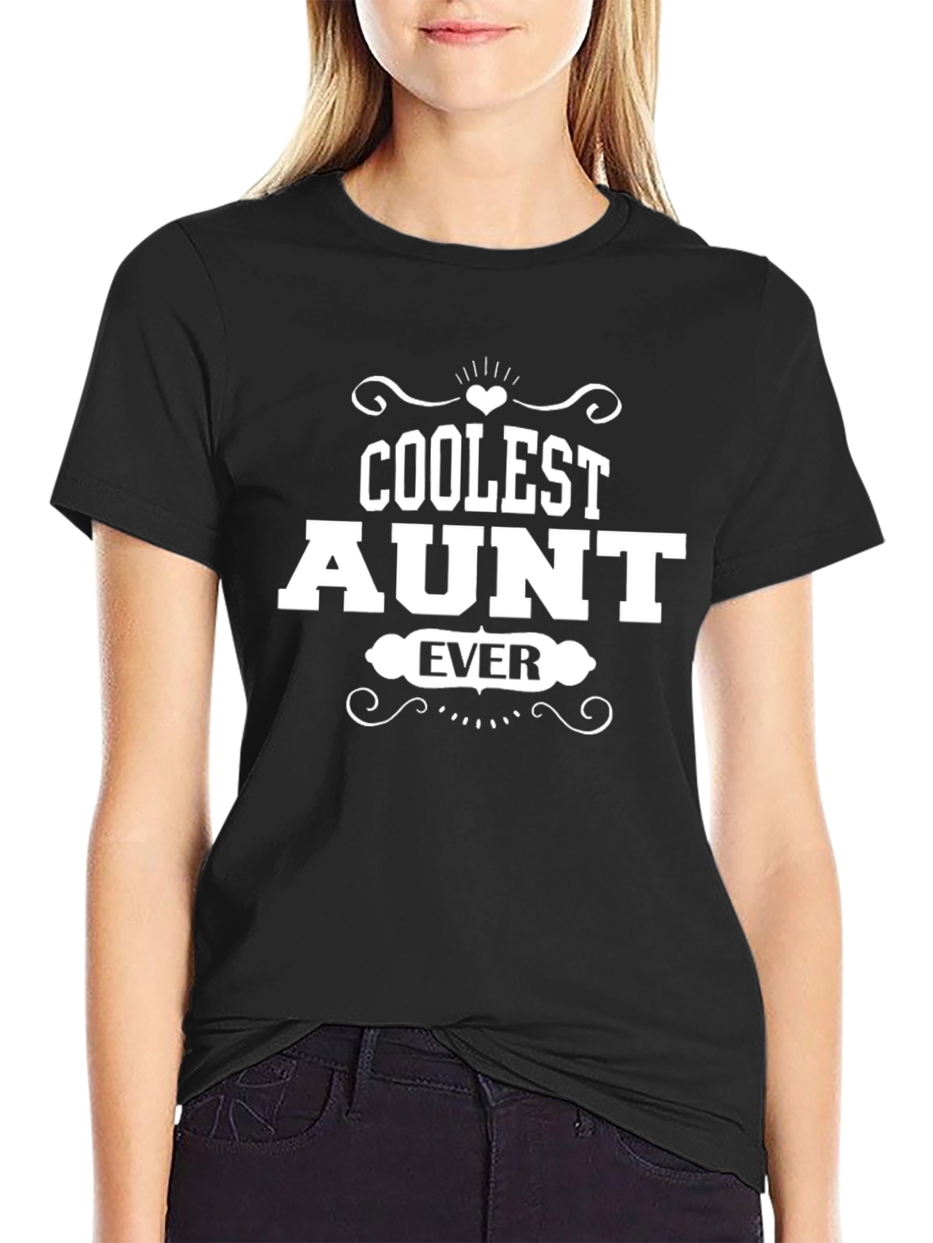 Coolest Aunt Ever Graphic T-Shirt