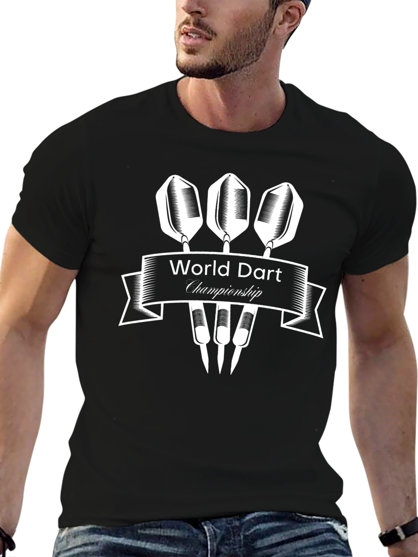 World Dart Championship Black T-Shirt