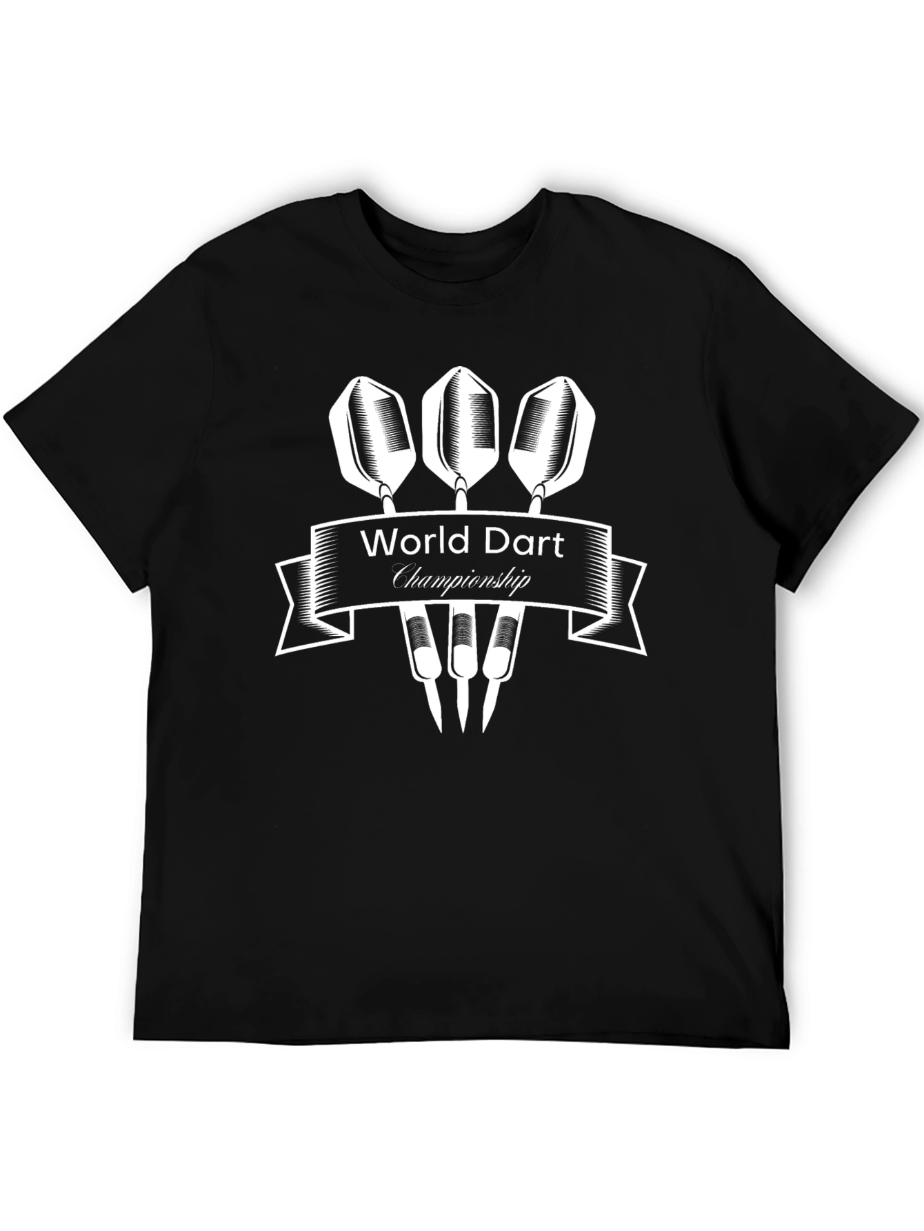 World Dart Championship Black T-Shirt