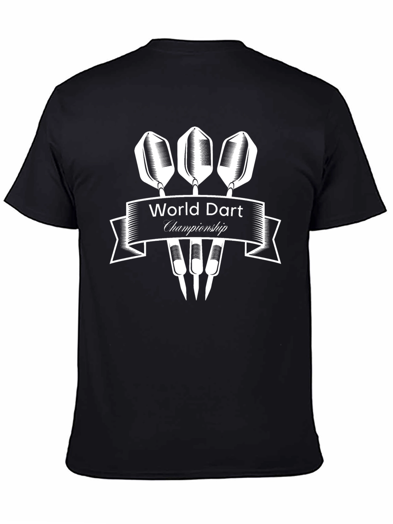 World Dart Championship Black T-Shirt