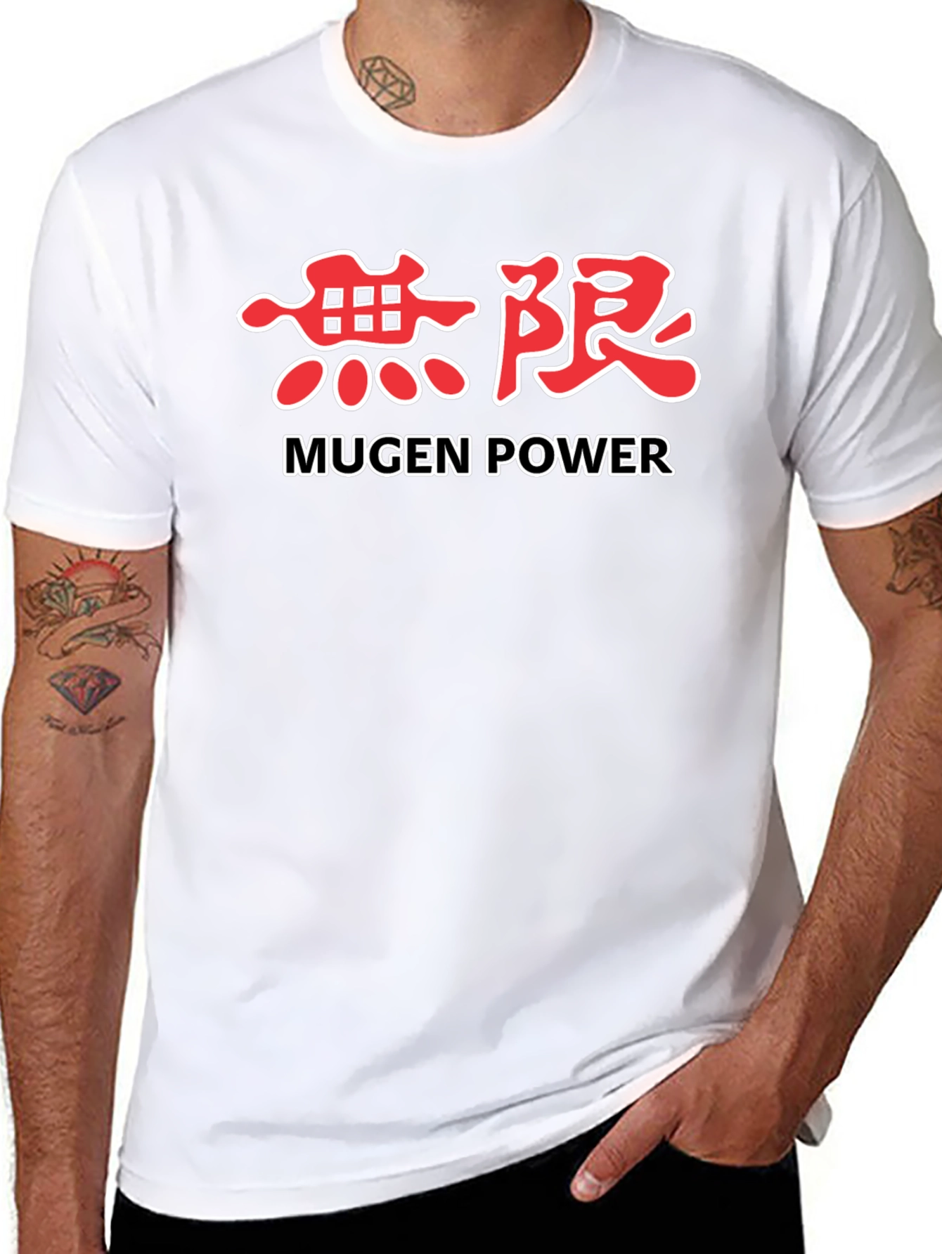 Mugen Power Black T-Shirt - Japanese Graphic Tee
