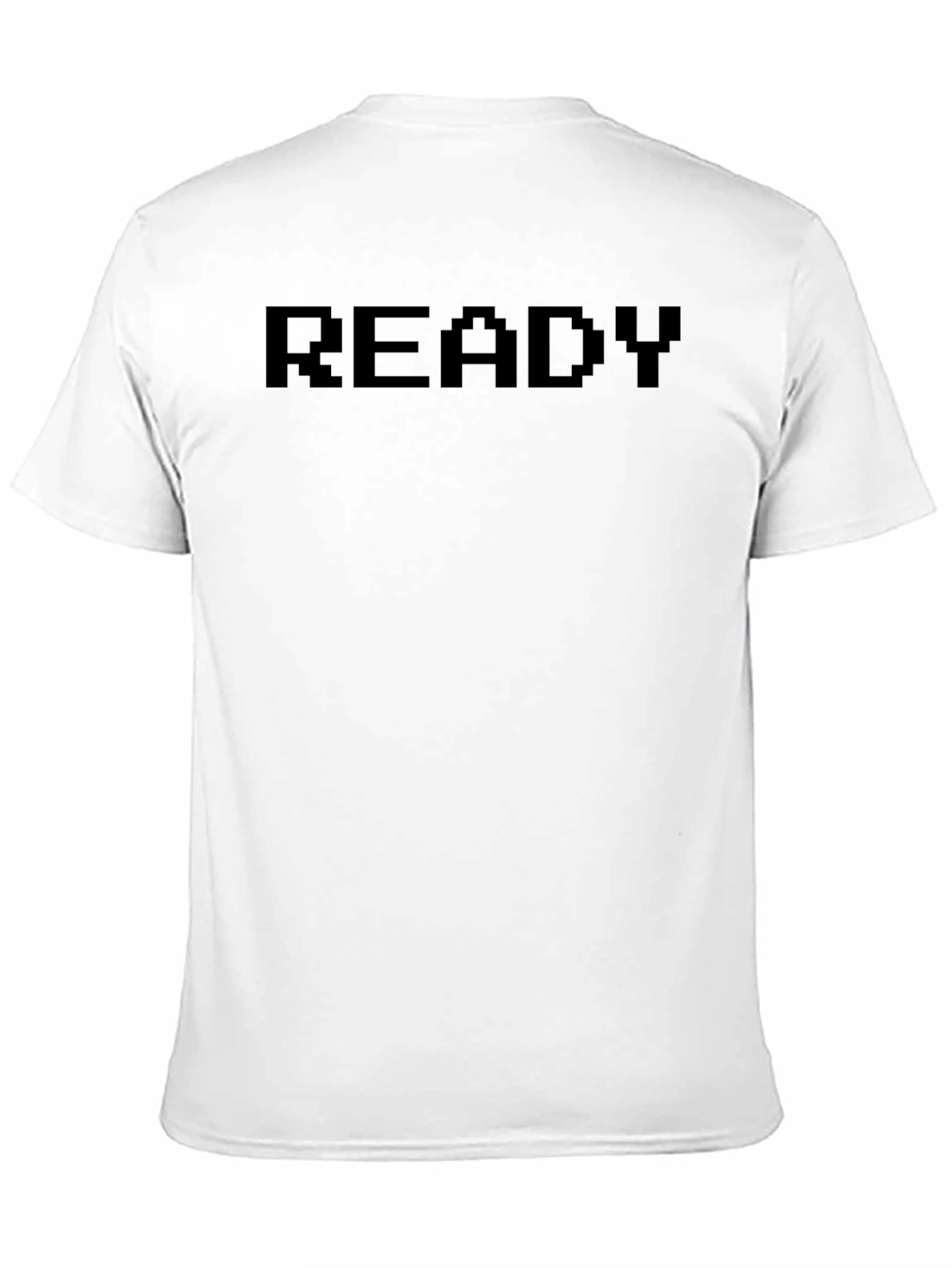 Pixel Ready Black T-Shirt - Gamer Style Tee