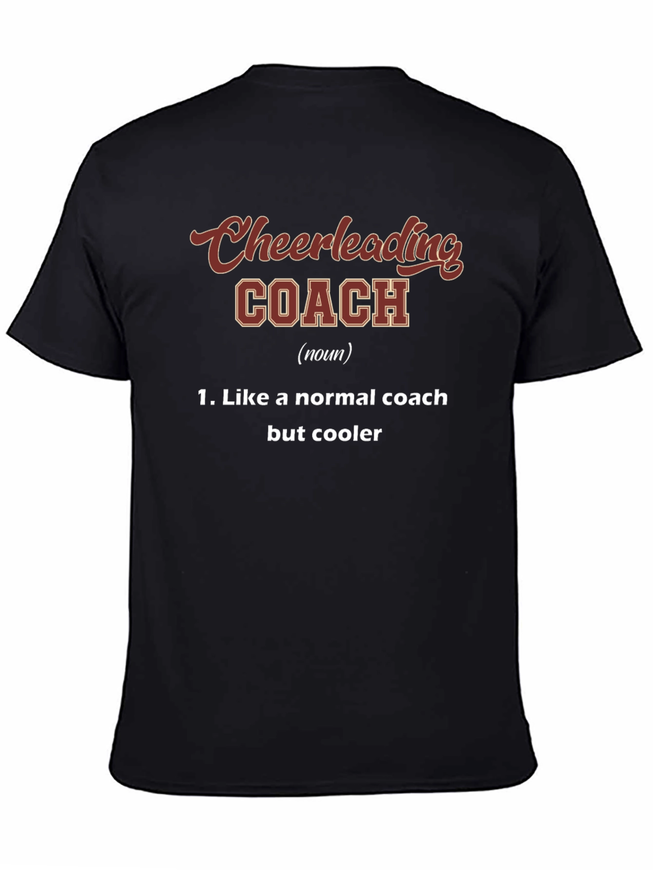 Cheerleading Coach Definition Graphic T-Shirt