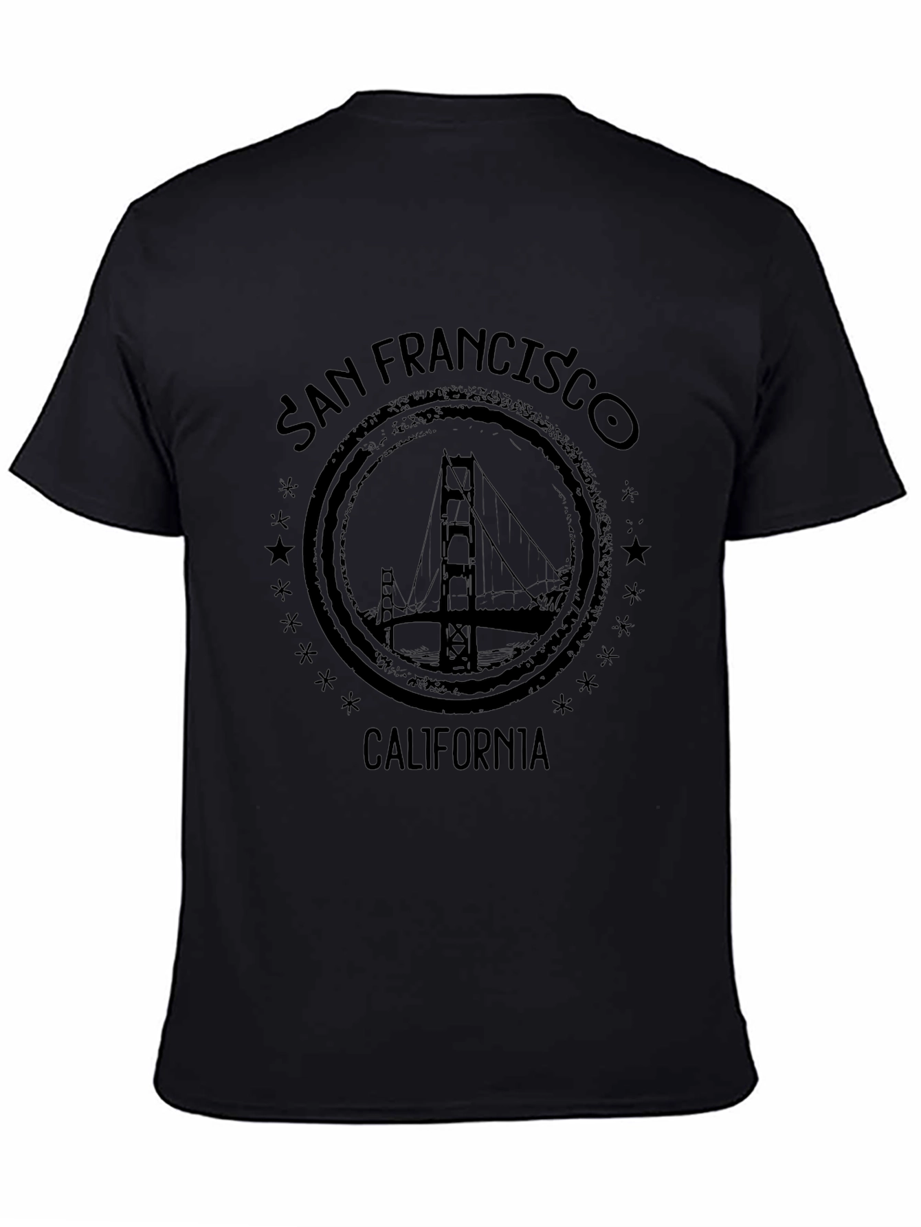 San Francisco Bridge Graphic T-Shirt