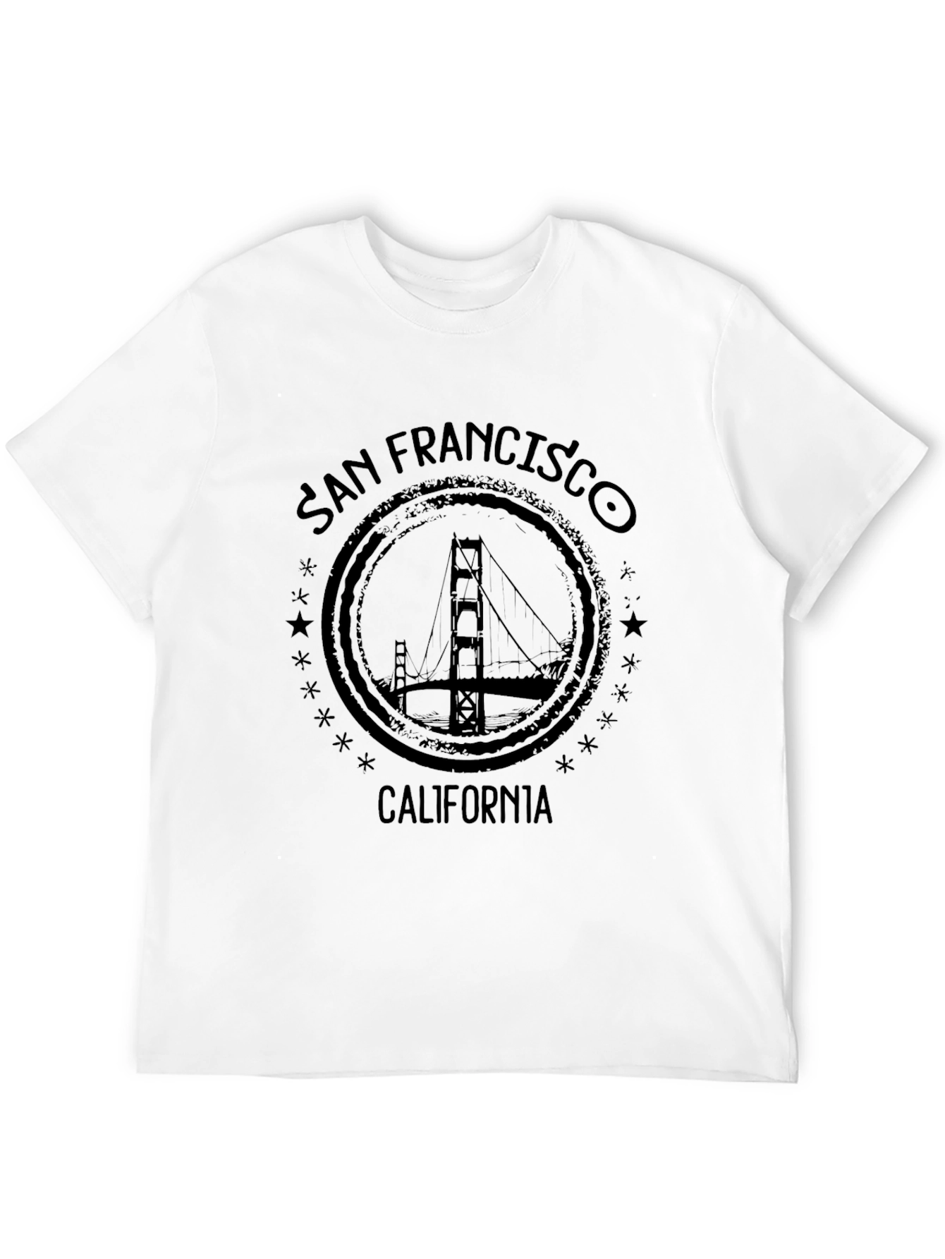 San Francisco Bridge Graphic T-Shirt