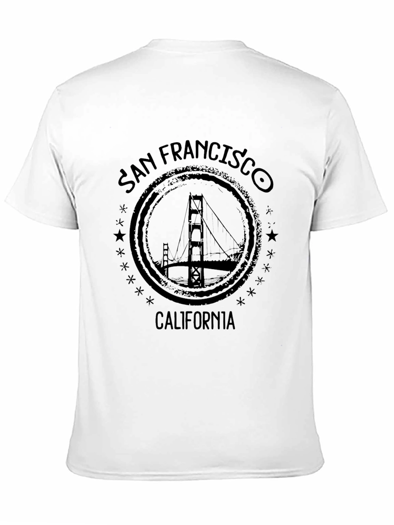 San Francisco Bridge Graphic T-Shirt