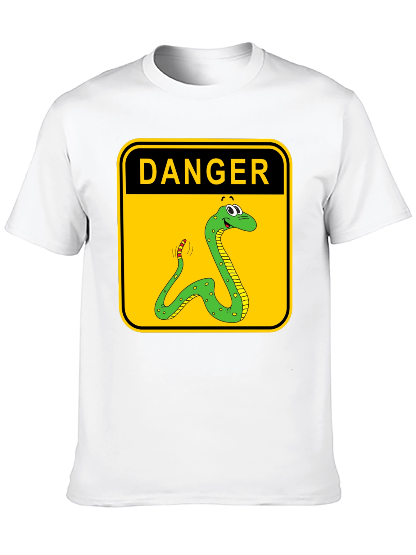 Danger Noodle Tee - Caution Snake T-Shirt