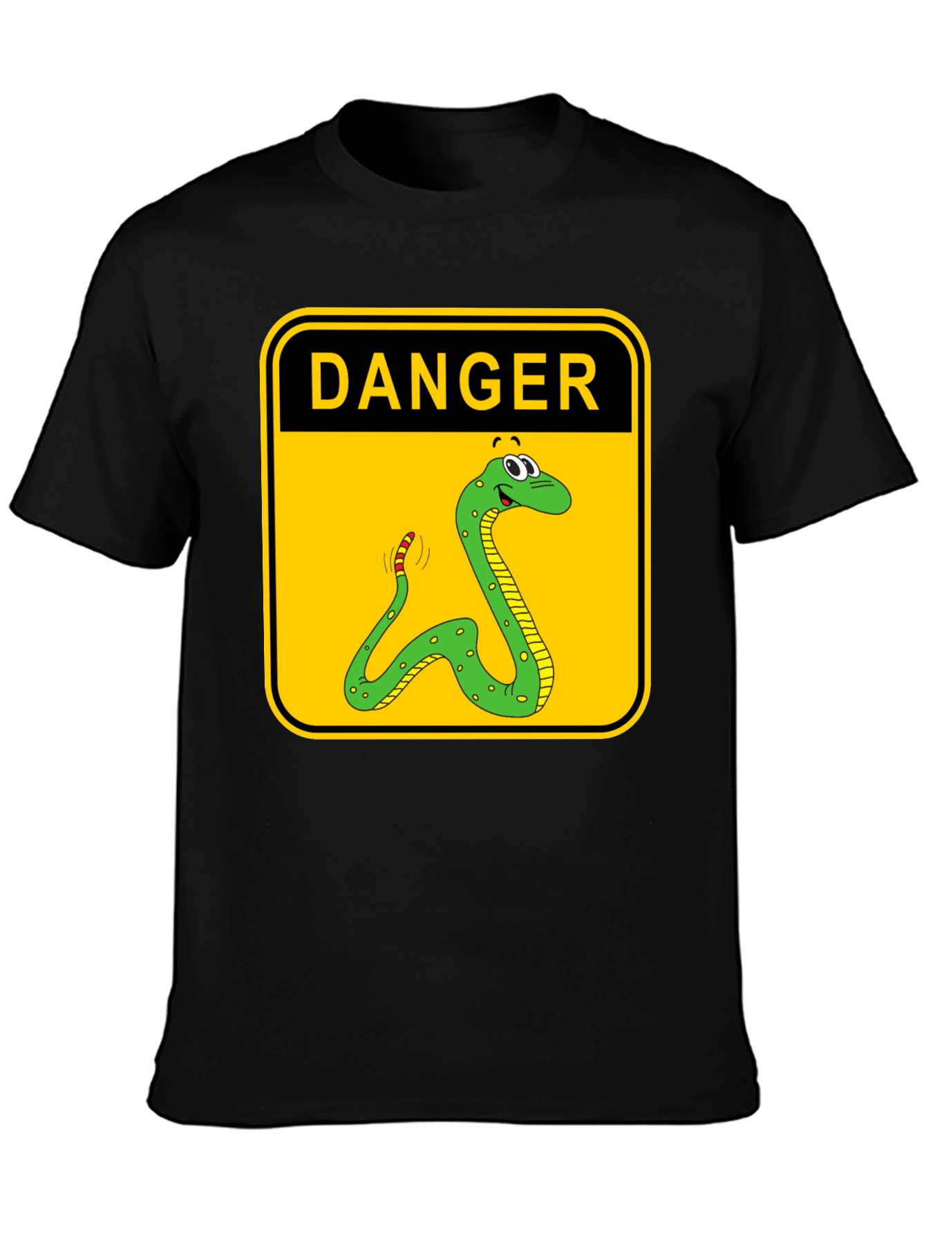 Danger Noodle Tee - Caution Snake T-Shirt