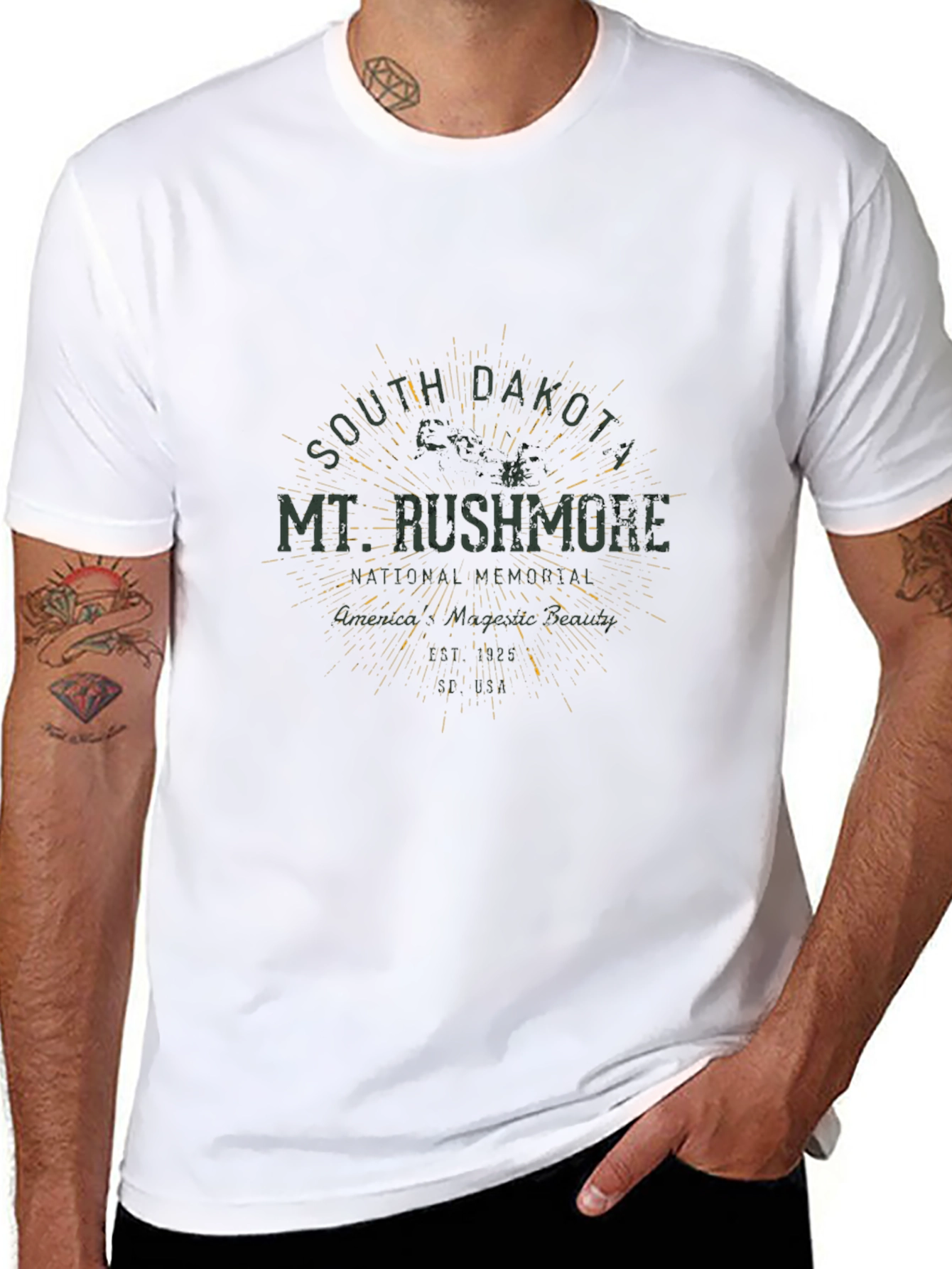 South Dakota Mt. Rushmore Graphic Tee