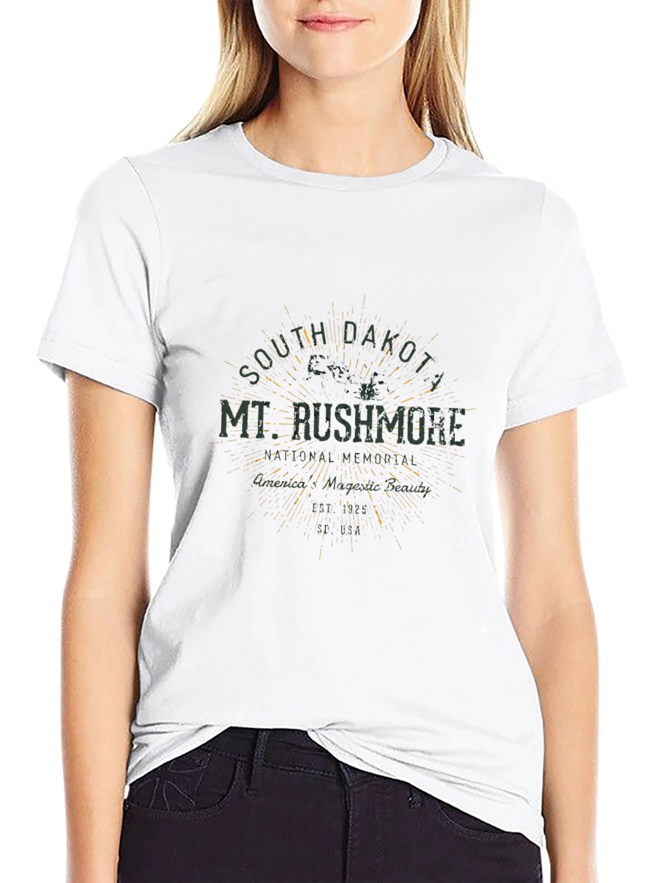 South Dakota Mt. Rushmore Graphic Tee
