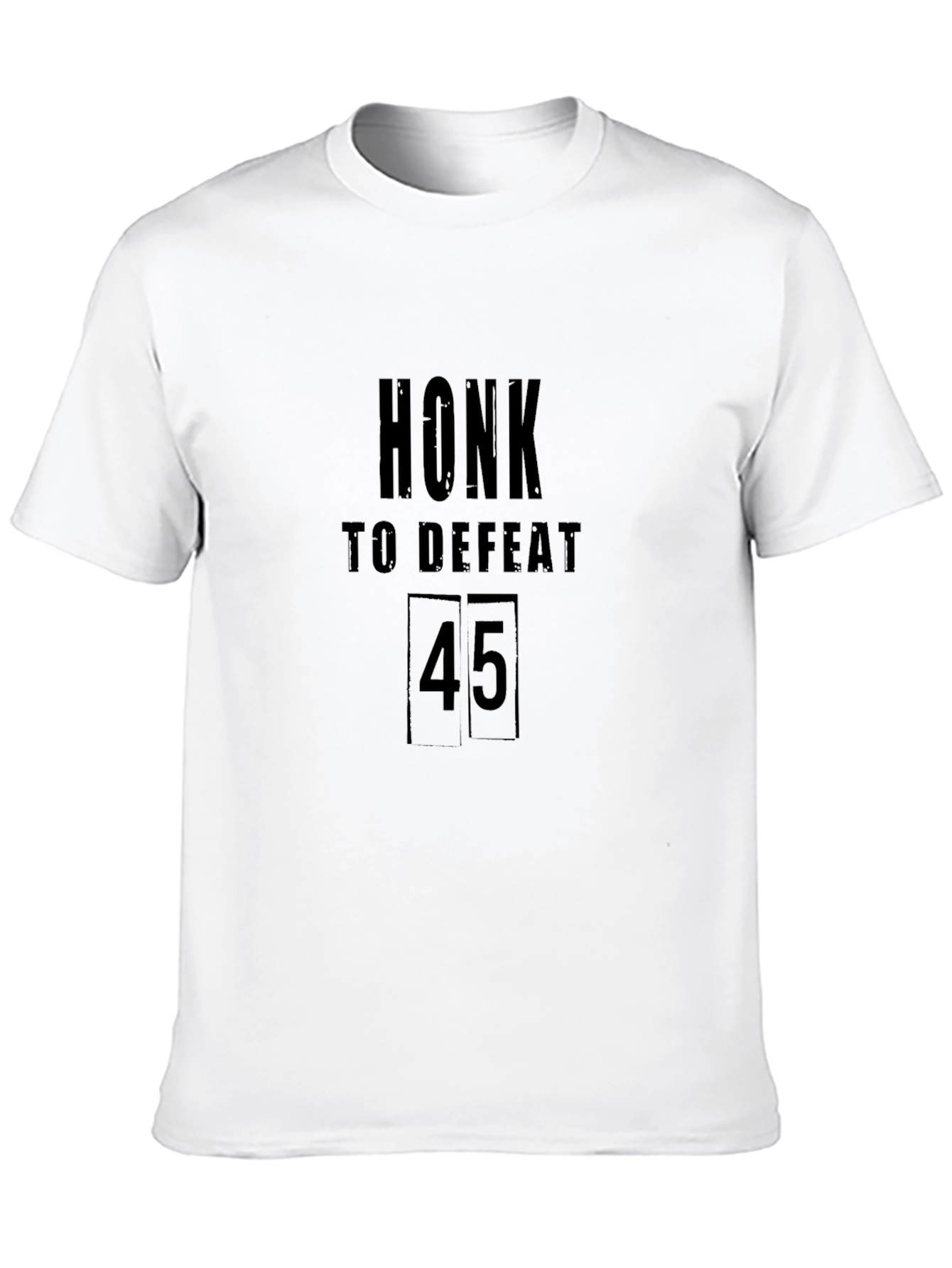 Honk to Defeat 45 Black T-Shirt