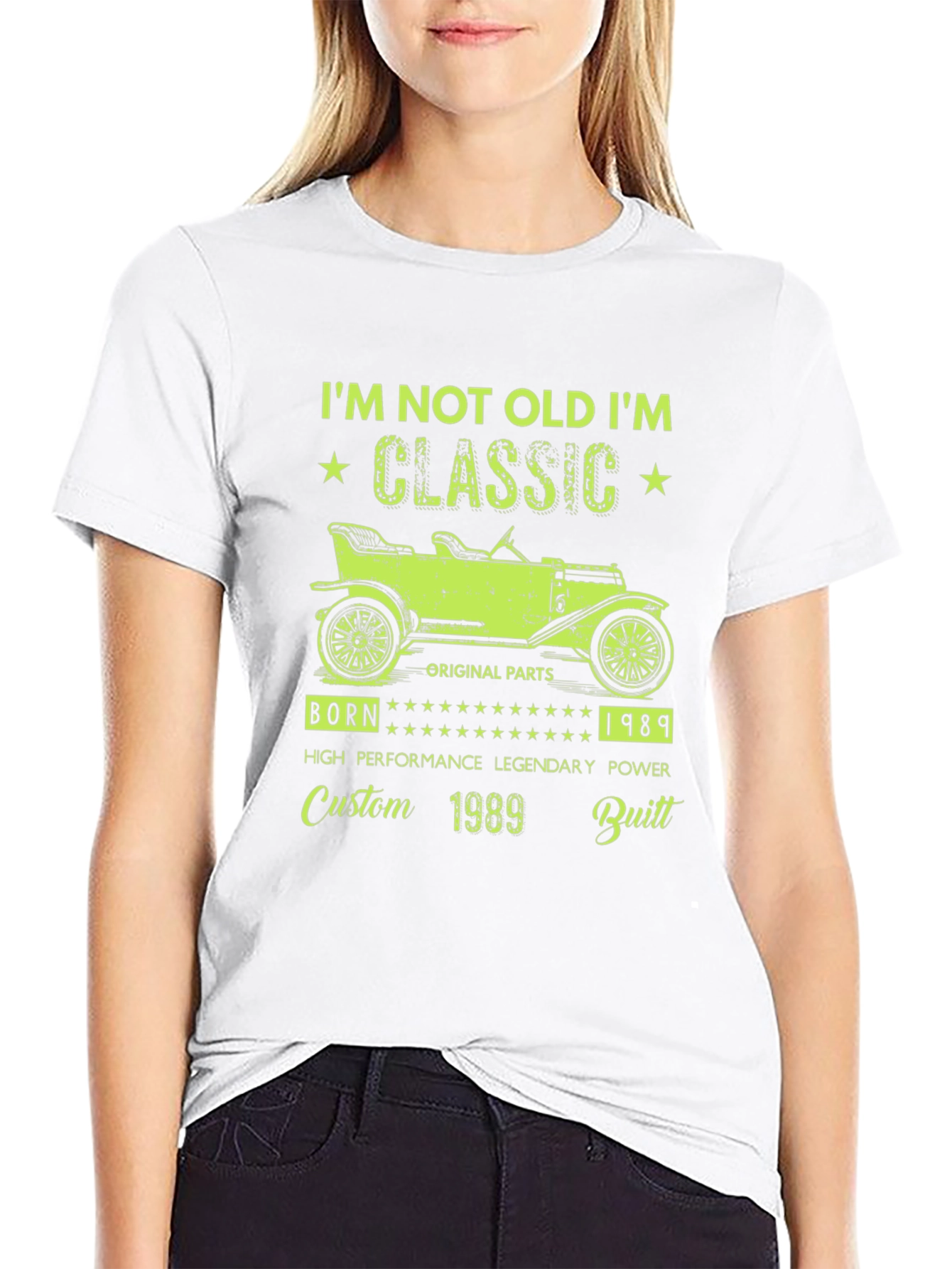 Classic Car T-Shirt - Born 1989