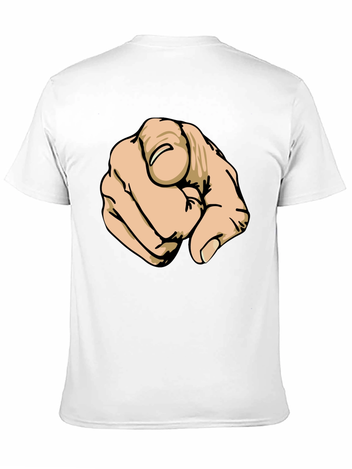 Pointing Finger Graphic T-Shirt - You!