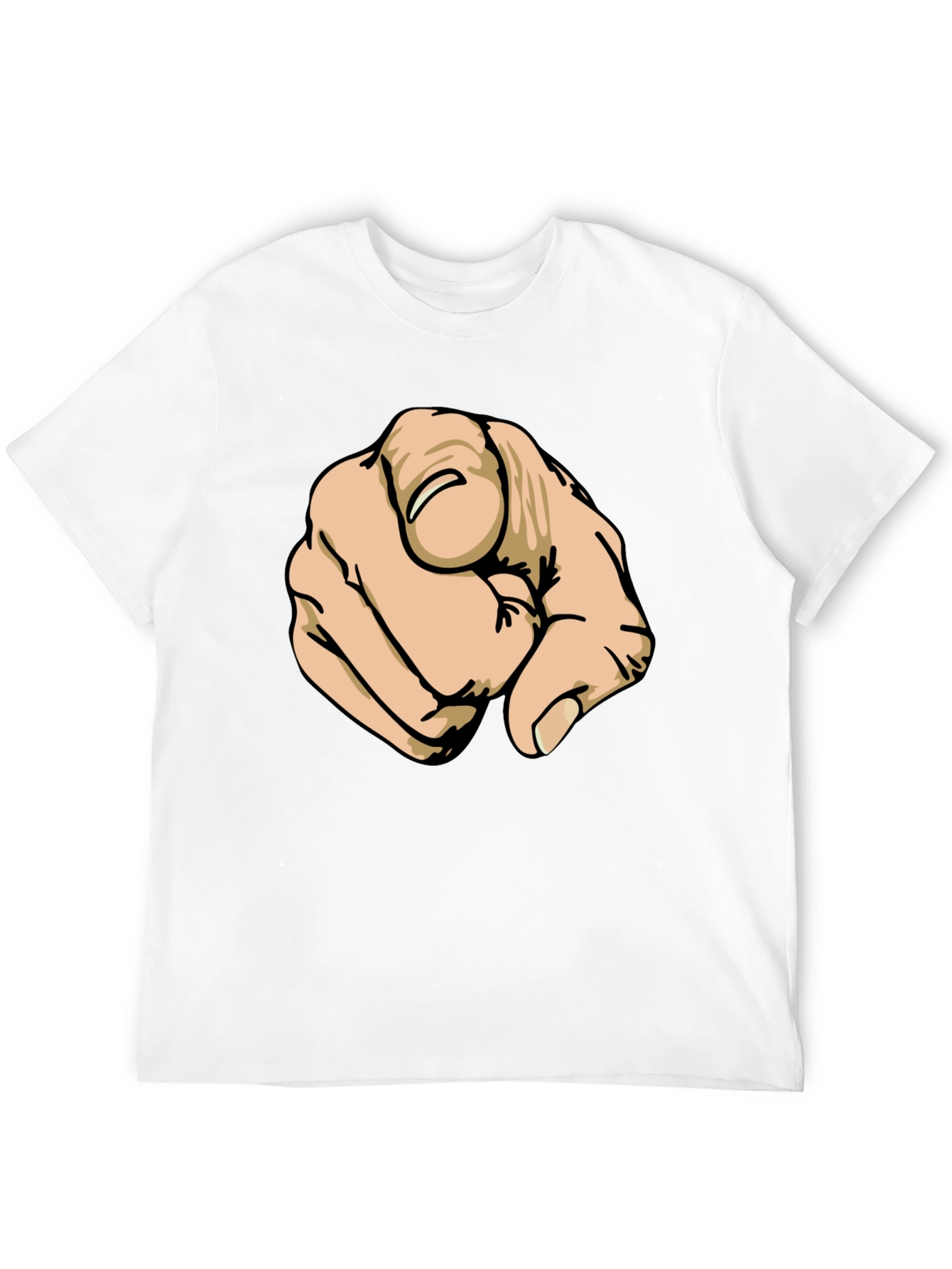 Pointing Finger Graphic T-Shirt - You!