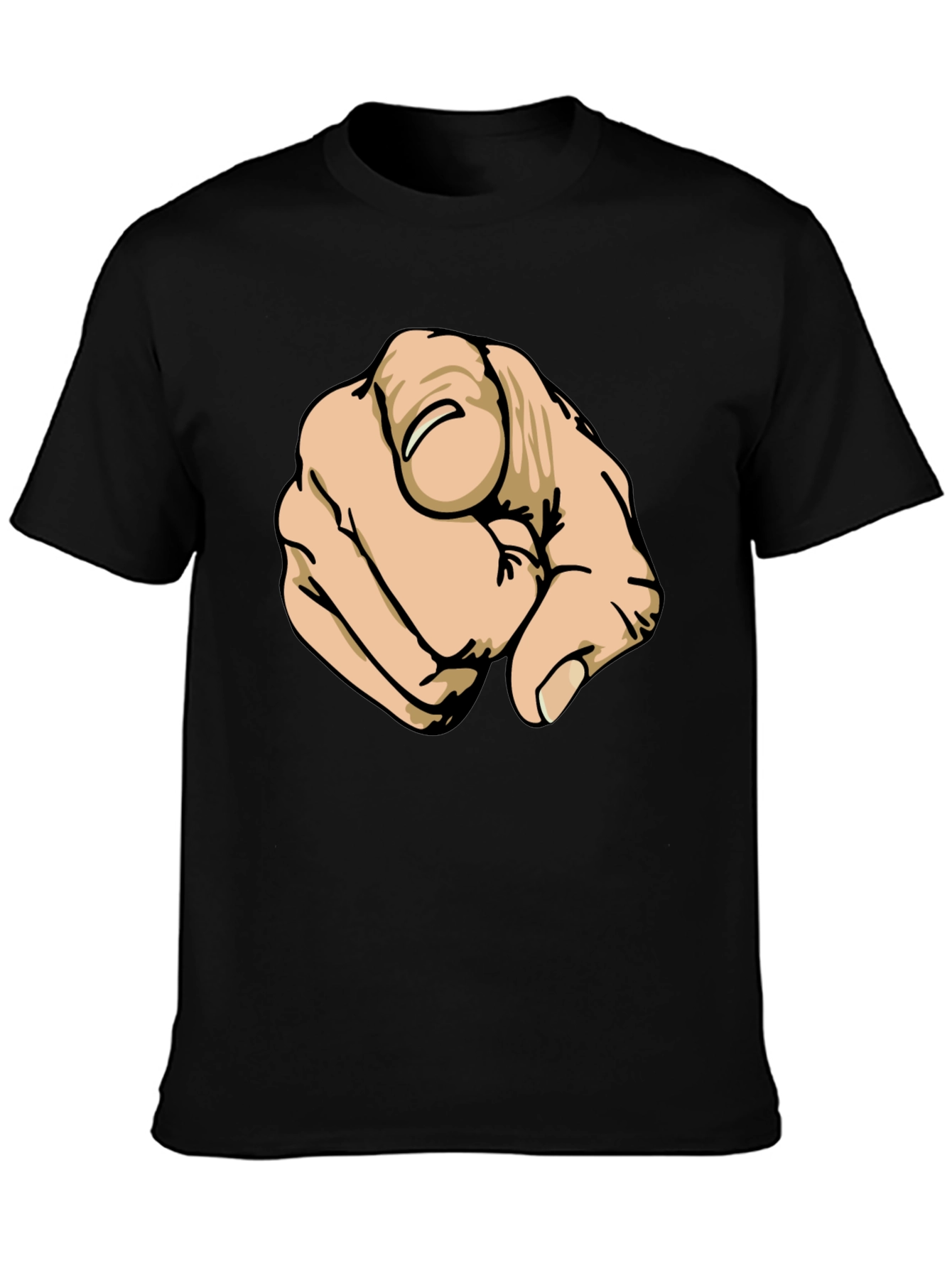Pointing Finger Graphic T-Shirt - You!