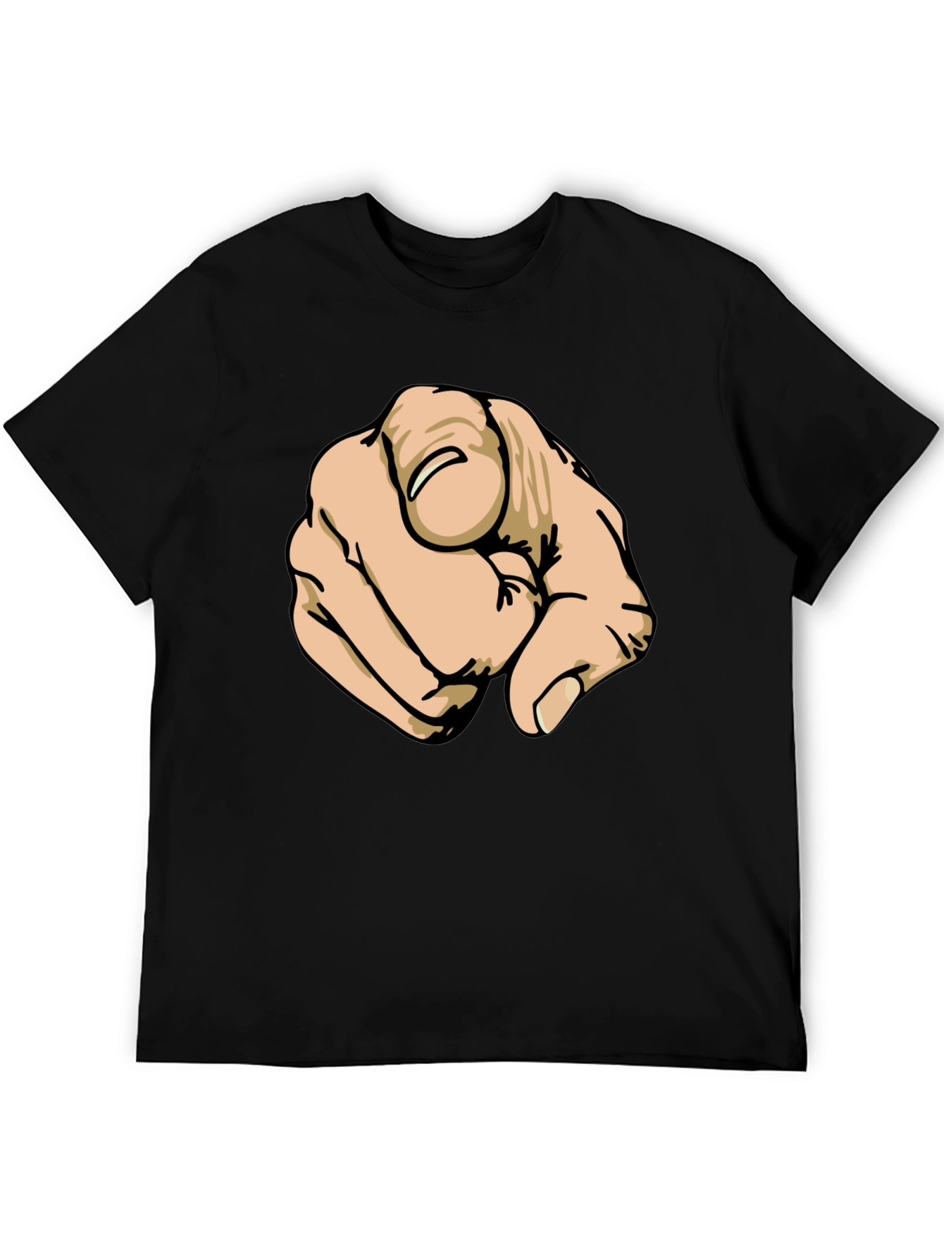 Pointing Finger Graphic T-Shirt - You!