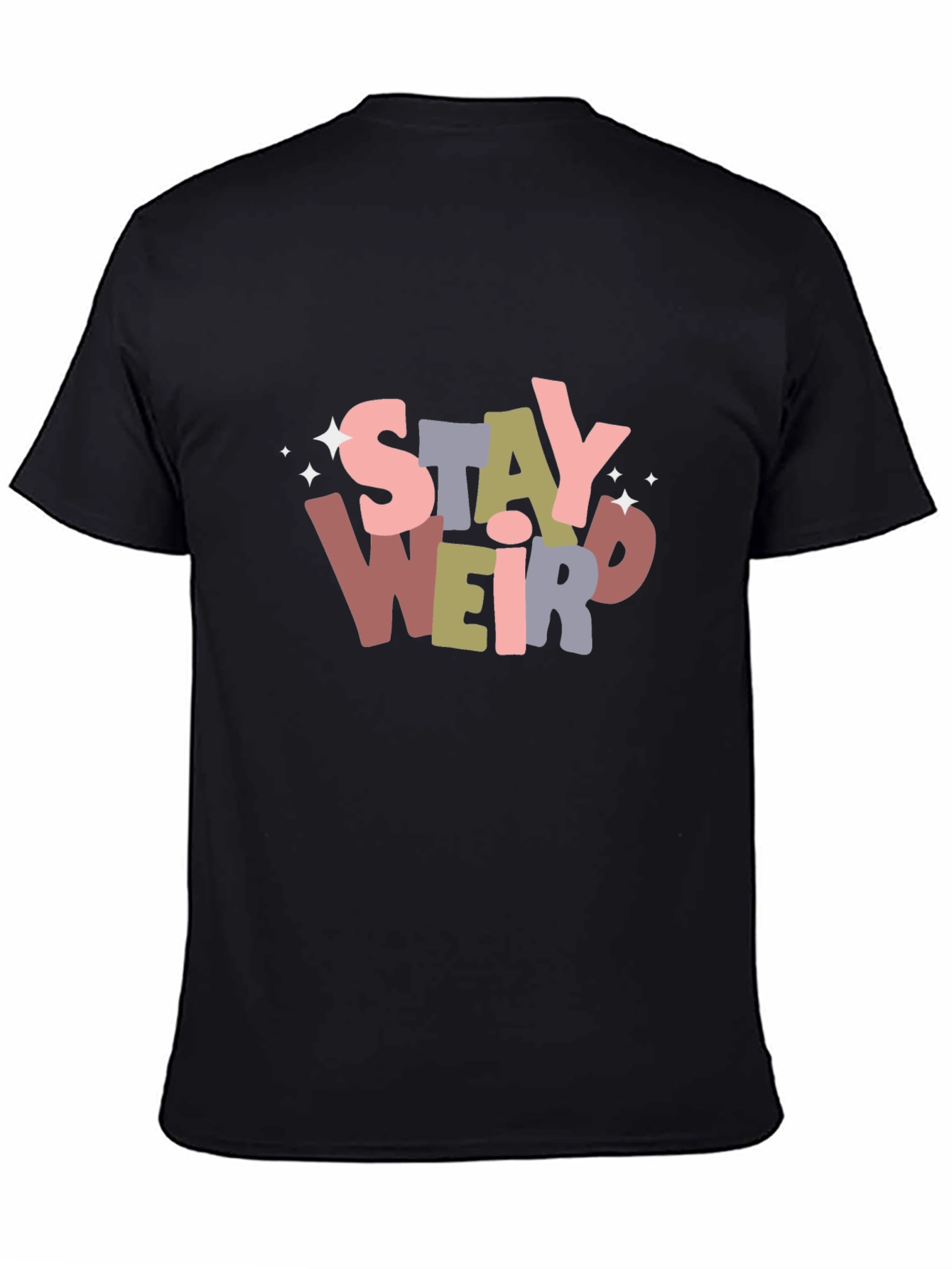 Stay Weird Graphic Tee - Unisex Softstyle T-Shirt