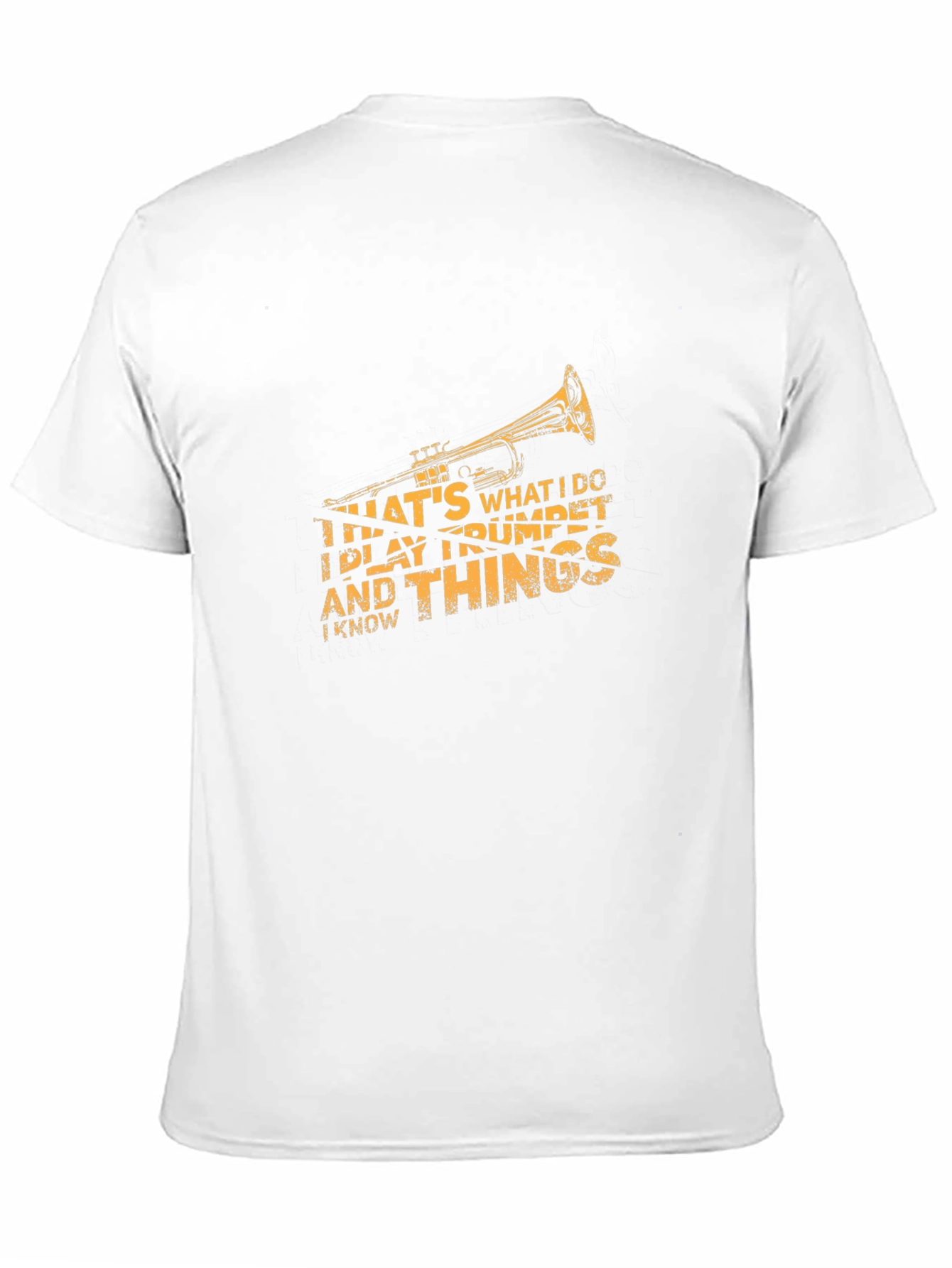 Trumpet Player Black T-Shirt - Thats What I Do