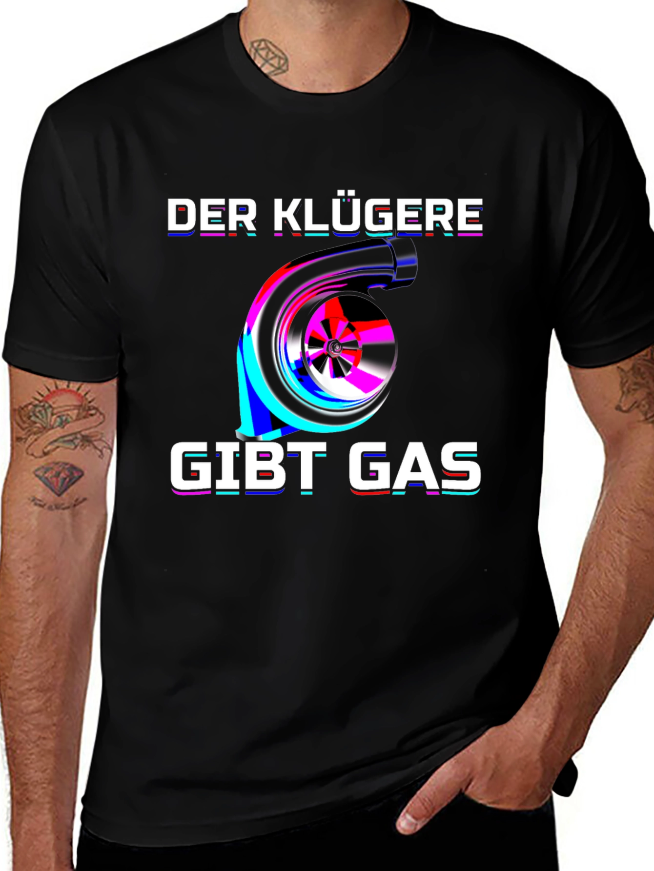 Der Klügere Gibt Gas T-Shirt