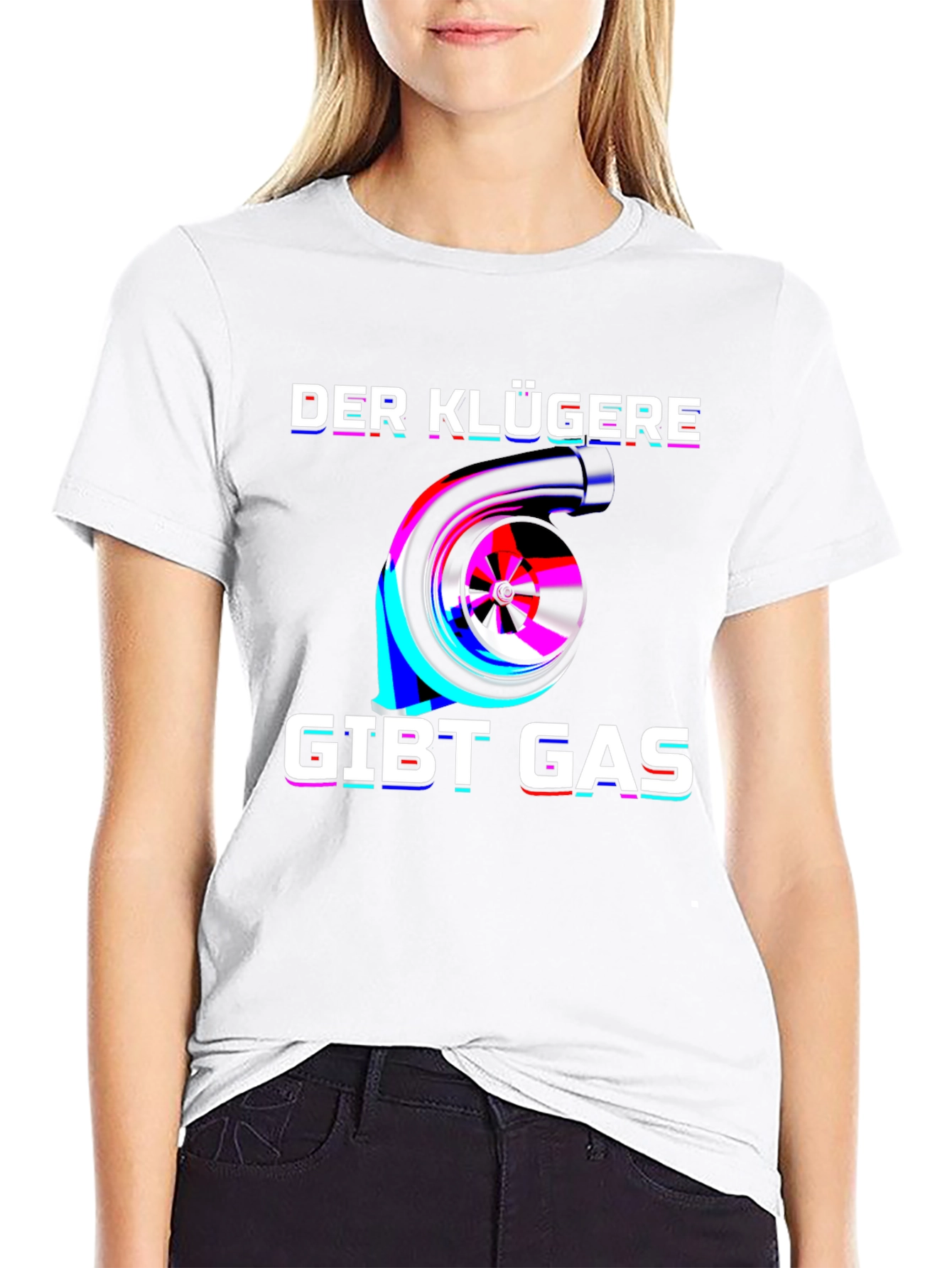 Der Klügere Gibt Gas T-Shirt