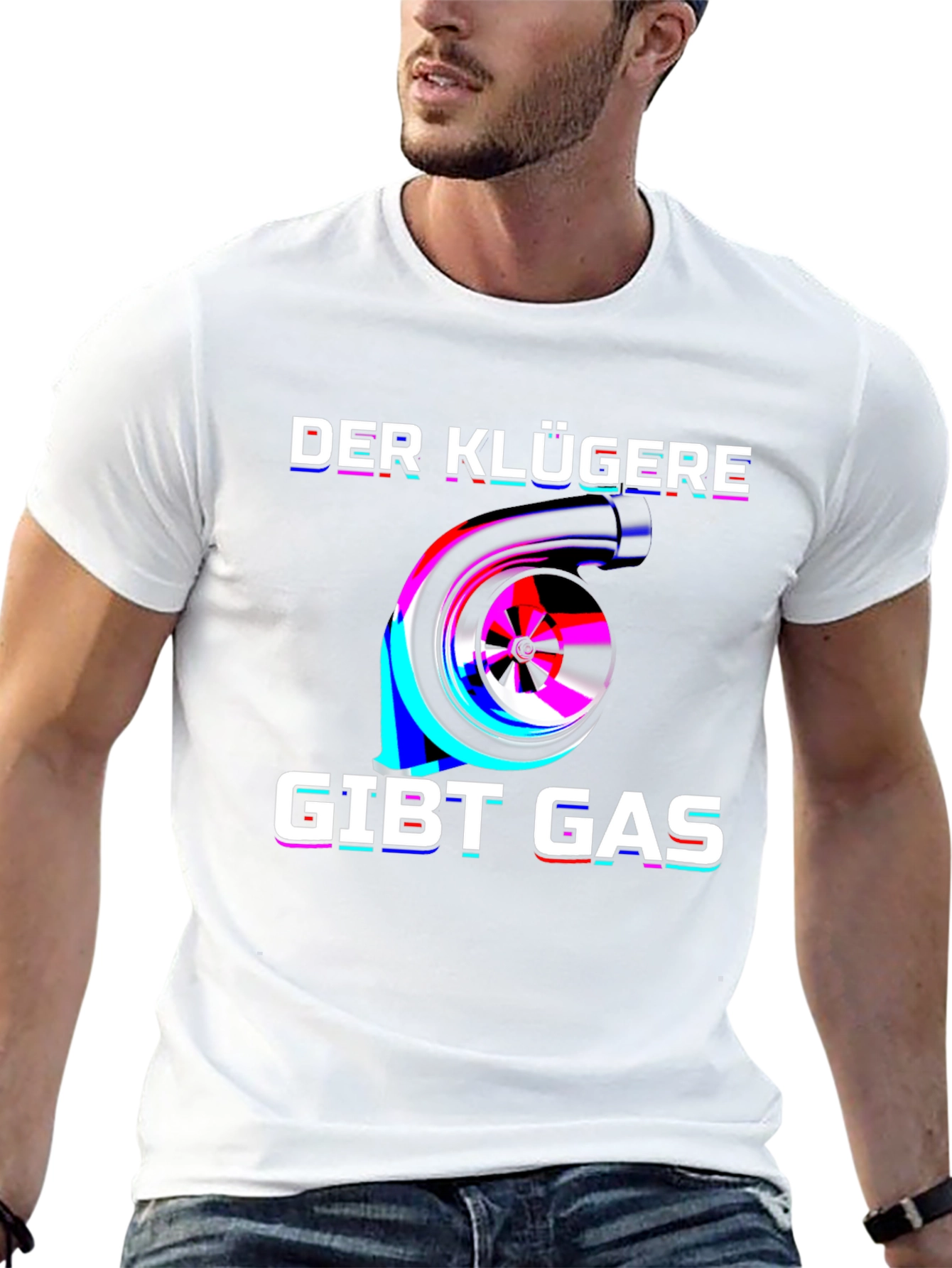 Der Klügere Gibt Gas T-Shirt