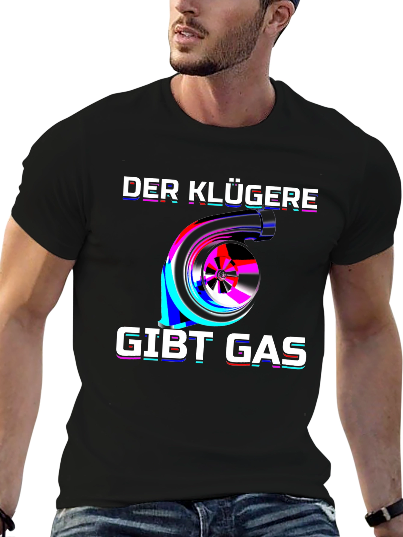 Der Klügere Gibt Gas T-Shirt
