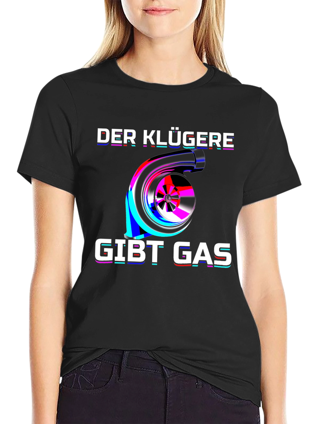 Der Klügere Gibt Gas T-Shirt