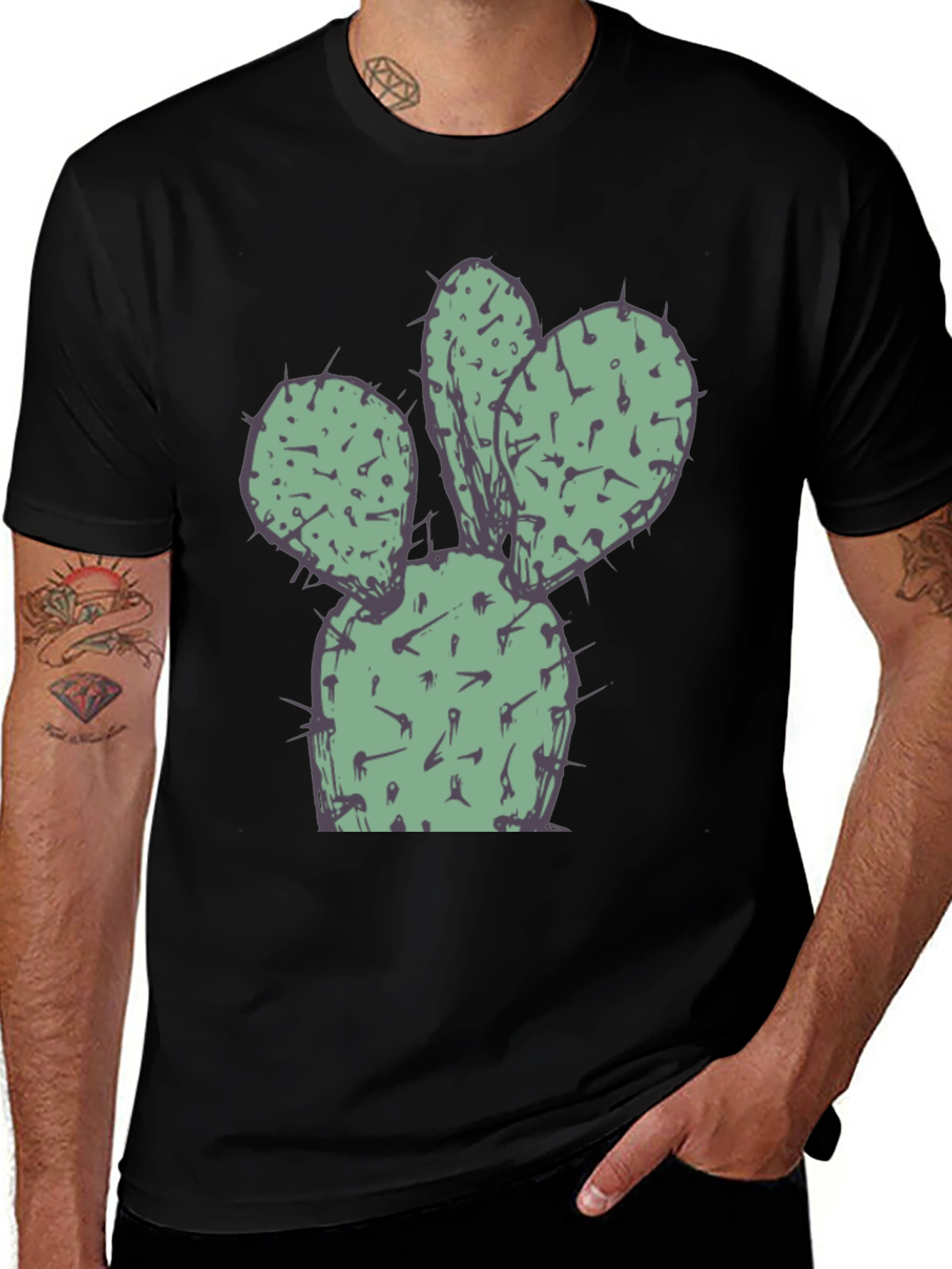Cactus Graphic Tee - Soft & Stylish!