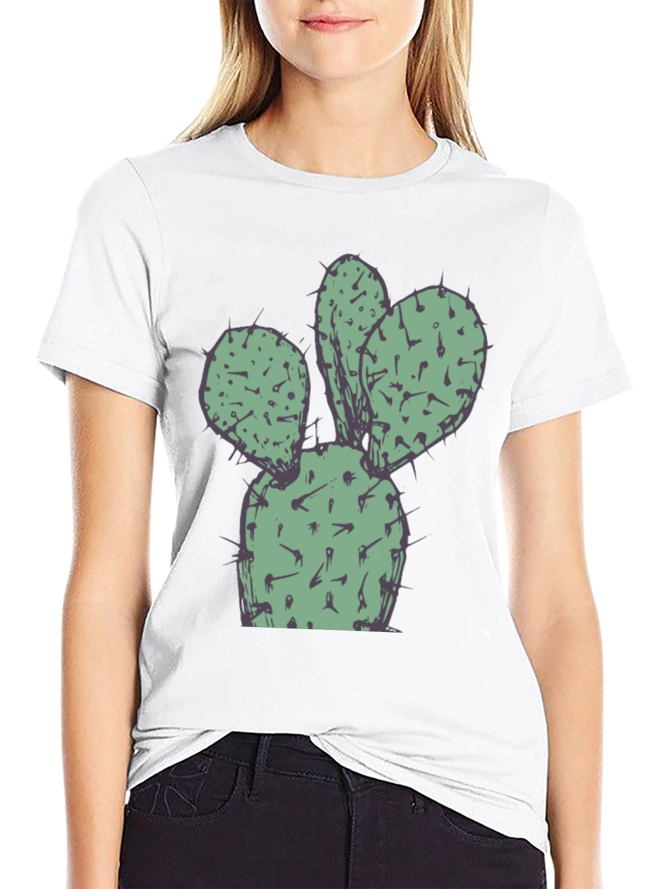 Cactus Graphic Tee - Soft & Stylish!