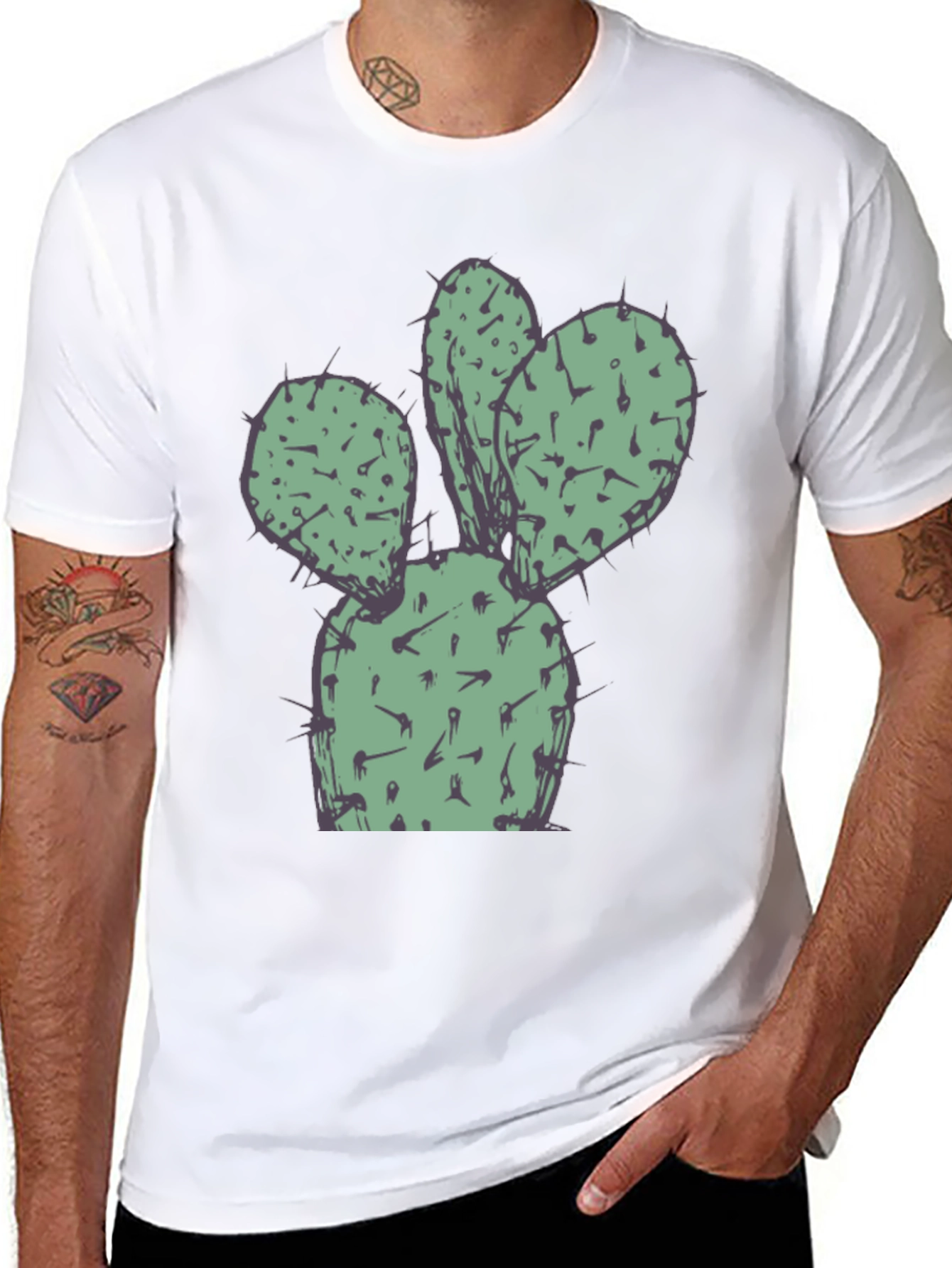 Cactus Graphic Tee - Soft & Stylish!