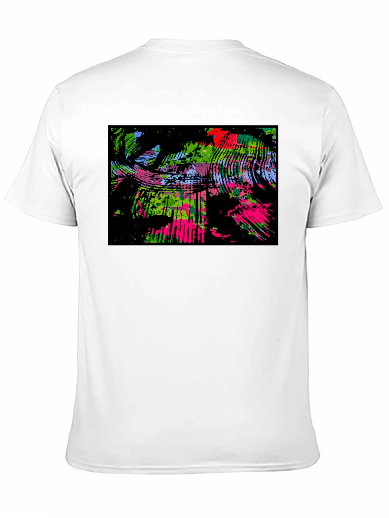 Abstract Art Black T-Shirt