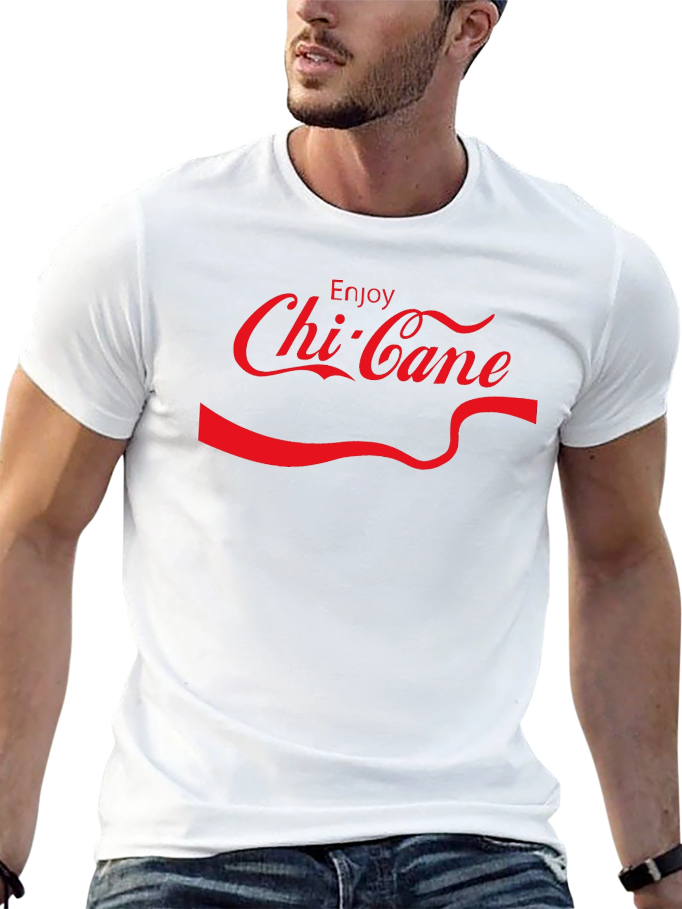 Chi-Cane Black Tee - Enjoy Chi-Cane T-Shirt