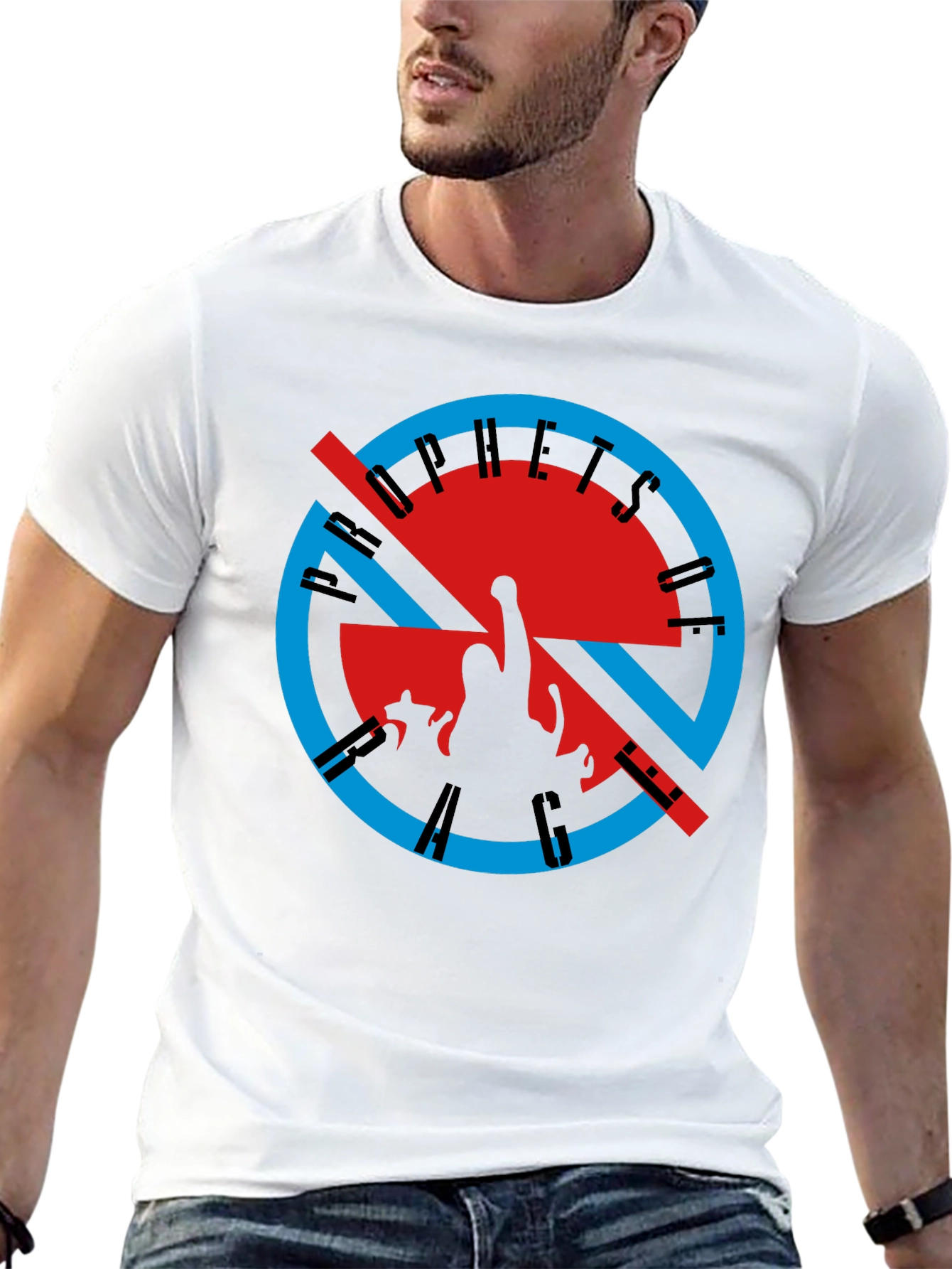 Prophets of Rage T-Shirt: Circle Logo Graphic Tee