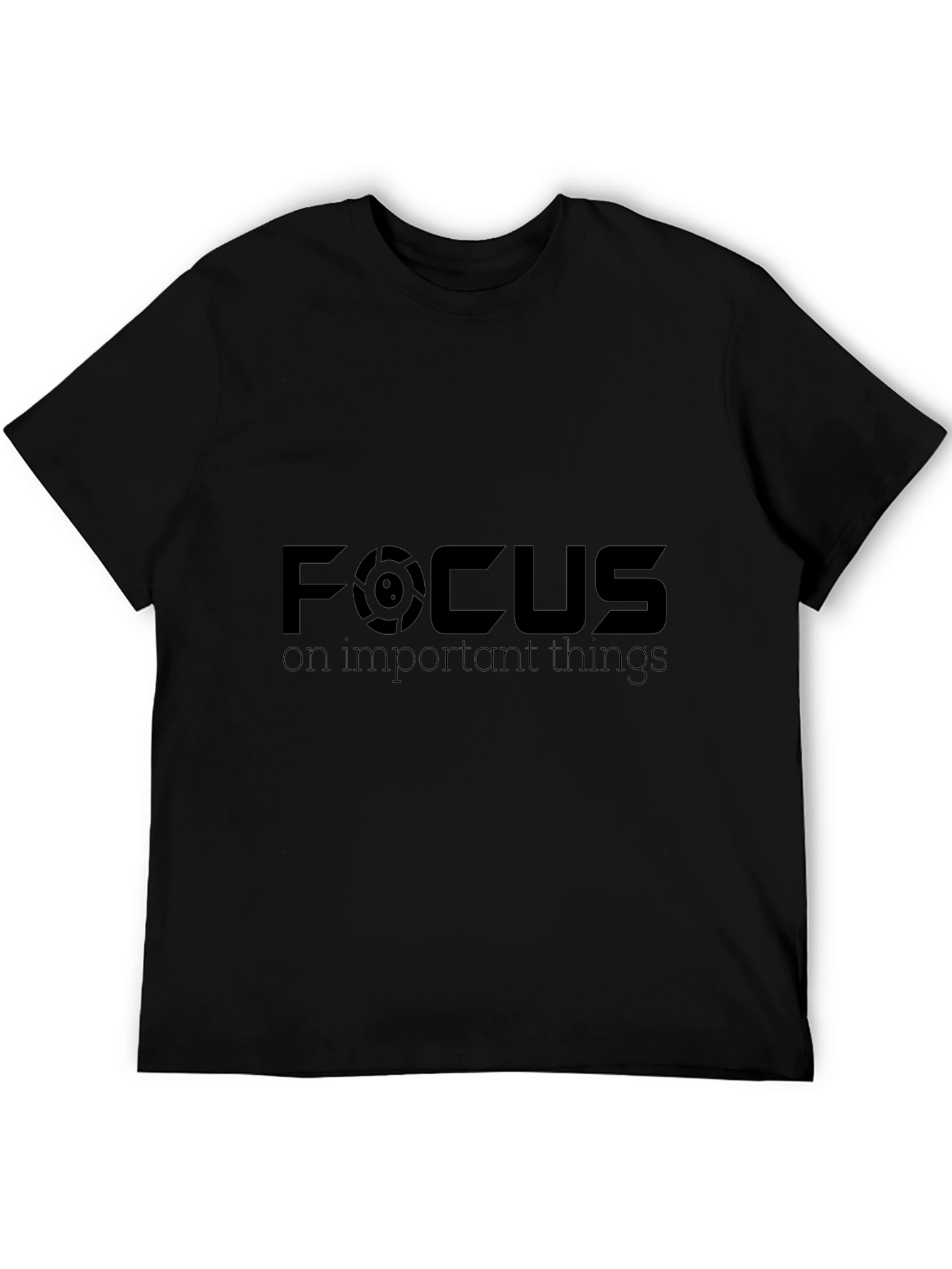Focus on Important Things Graphic T-Shirt