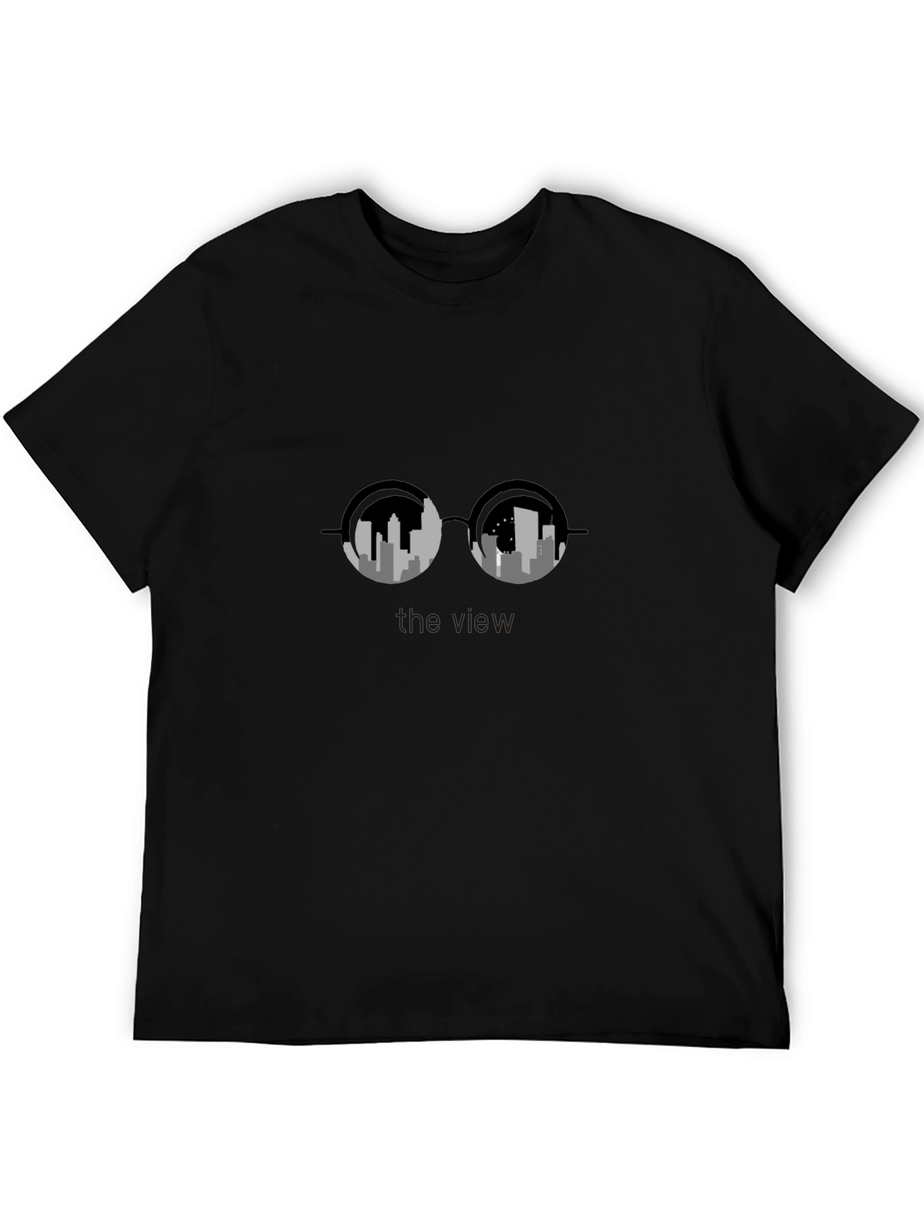 City View Graphic Tee - Modern Mens T-Shirt