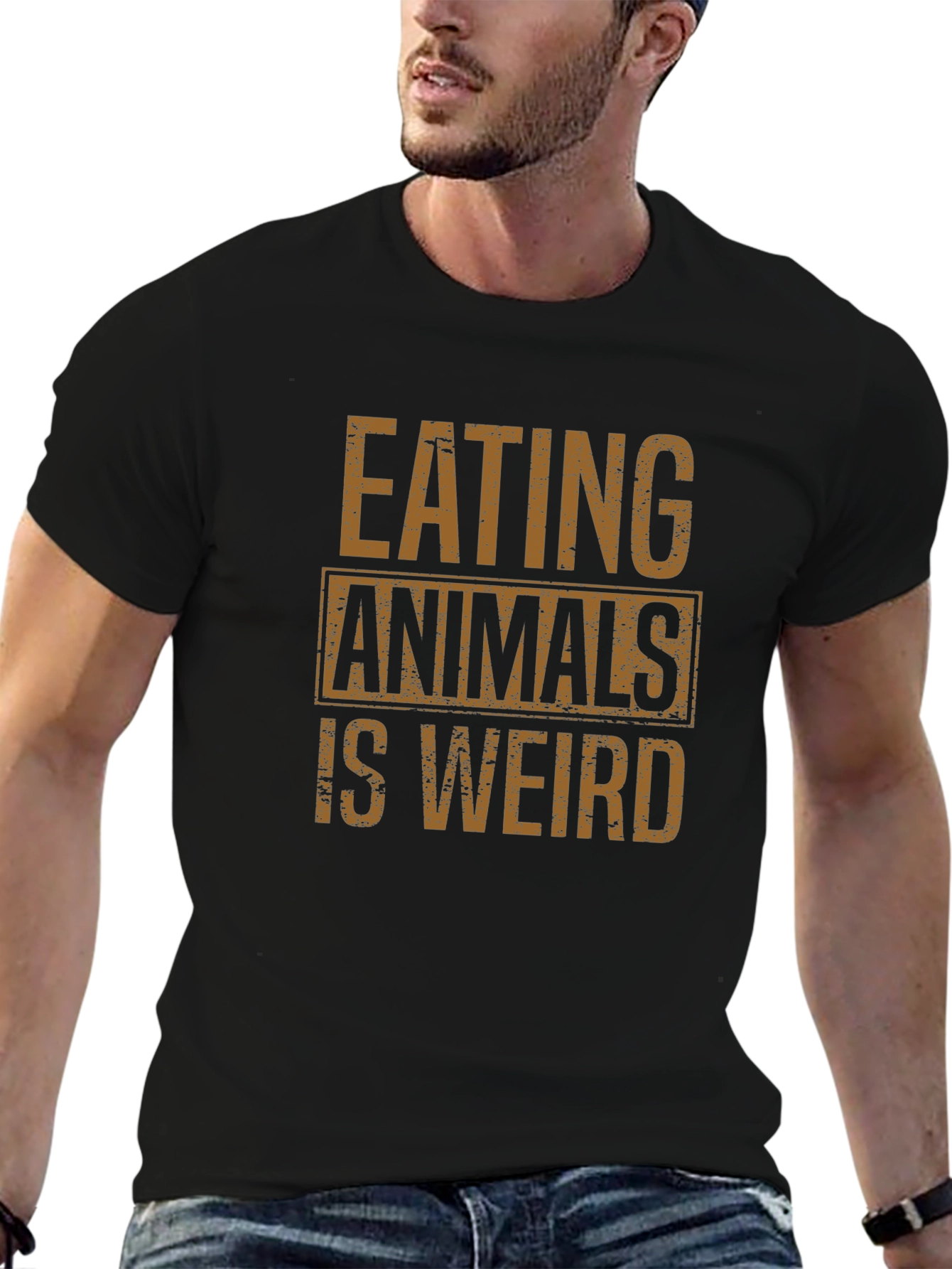 Eating Animals is Weird Graphic Tee