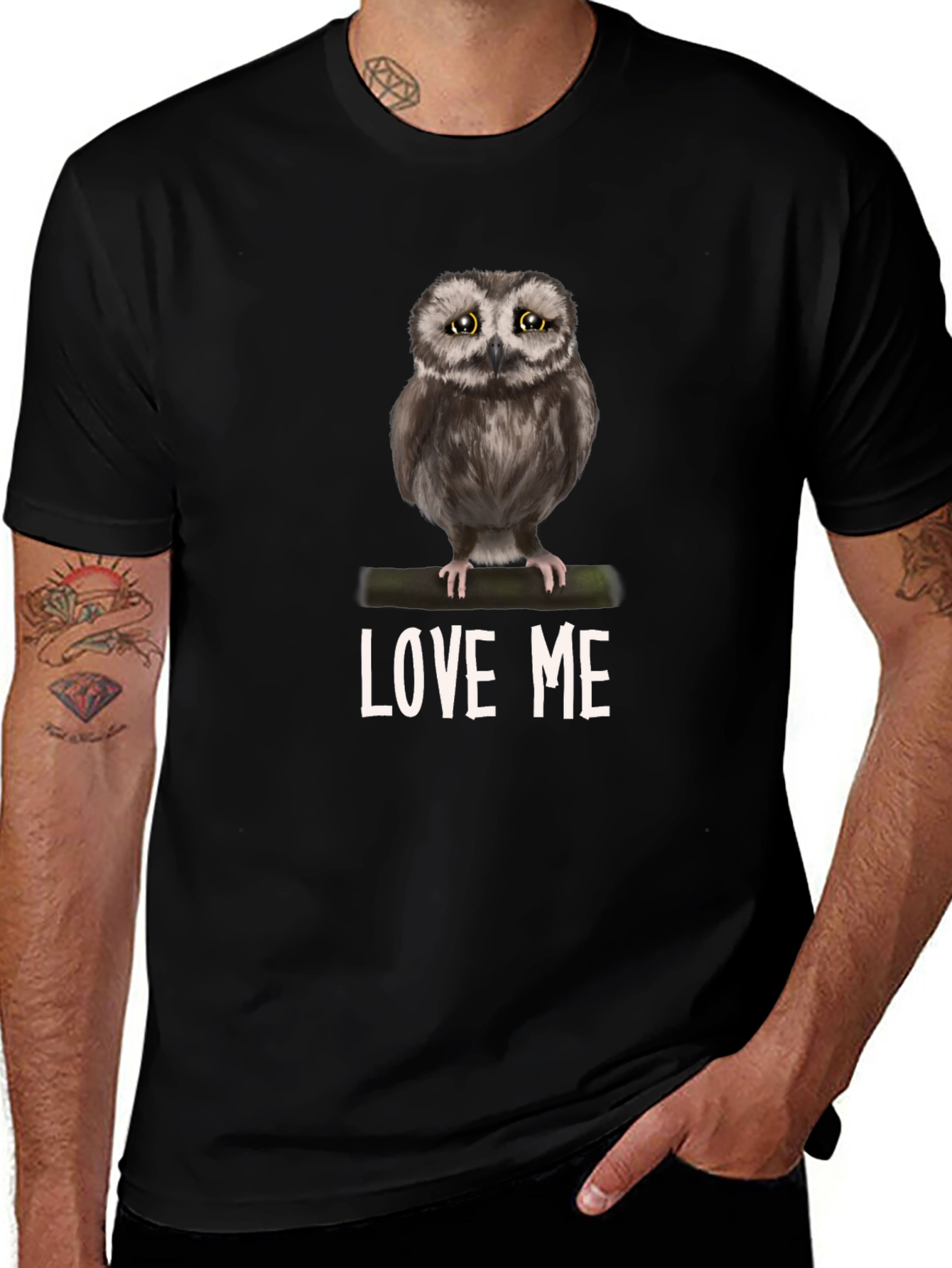 Owl Love Me Graphic T-Shirt
