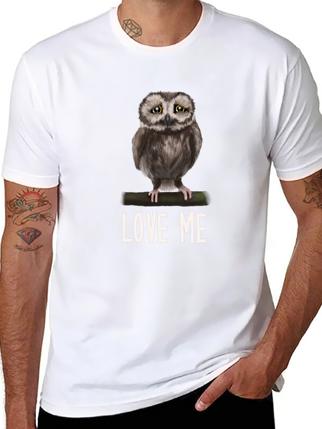 Owl Love Me Graphic T-Shirt