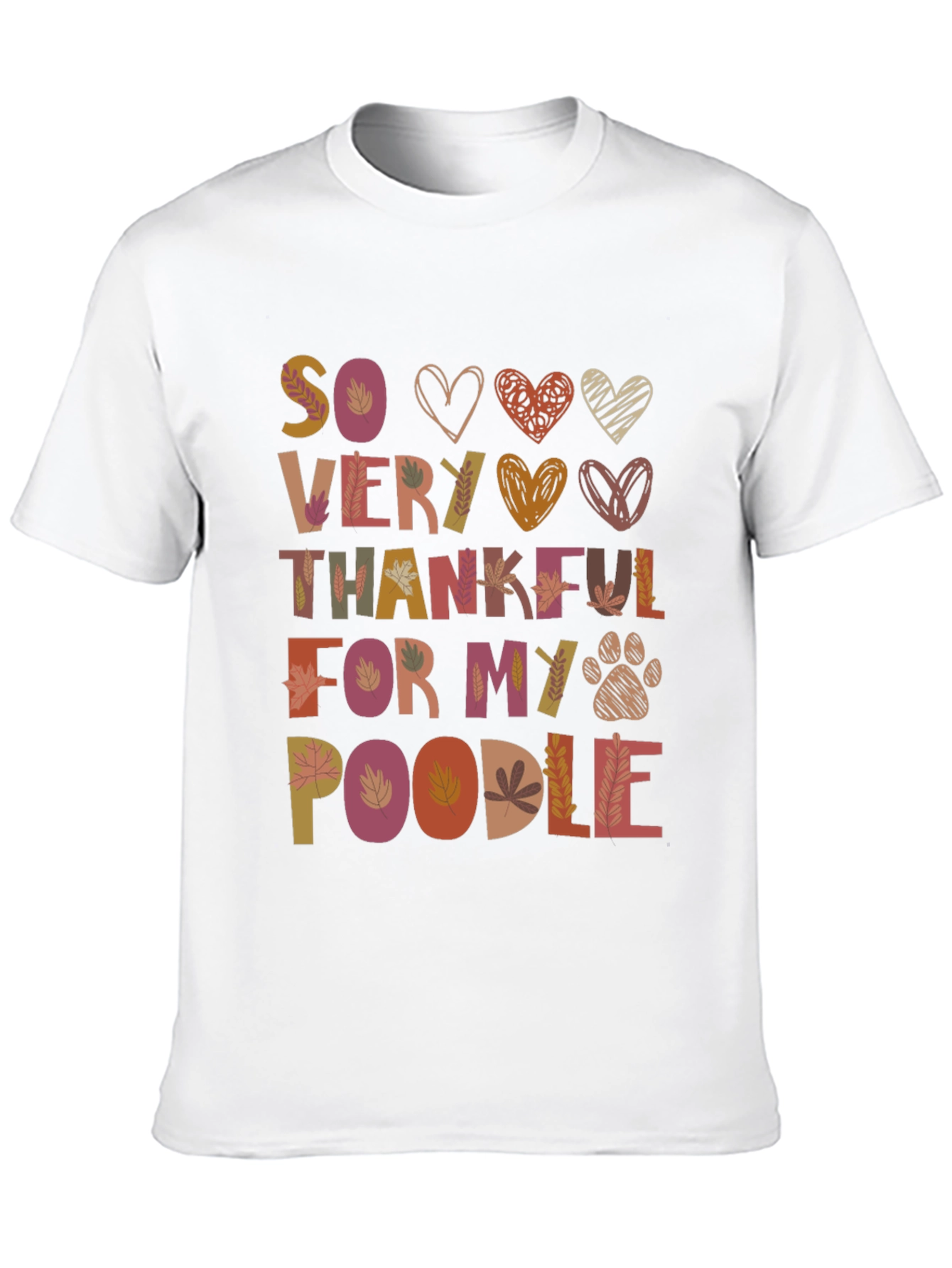So Very Thankful For My Poodle Shirt