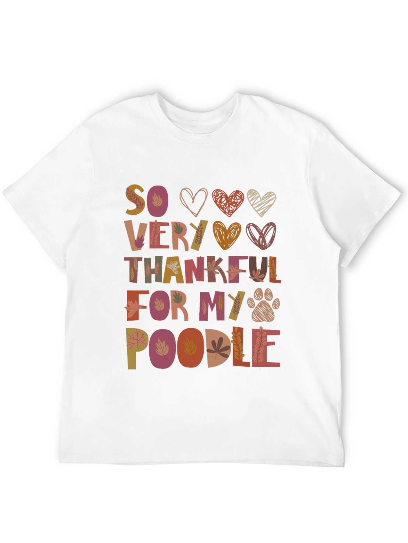 So Very Thankful For My Poodle Shirt