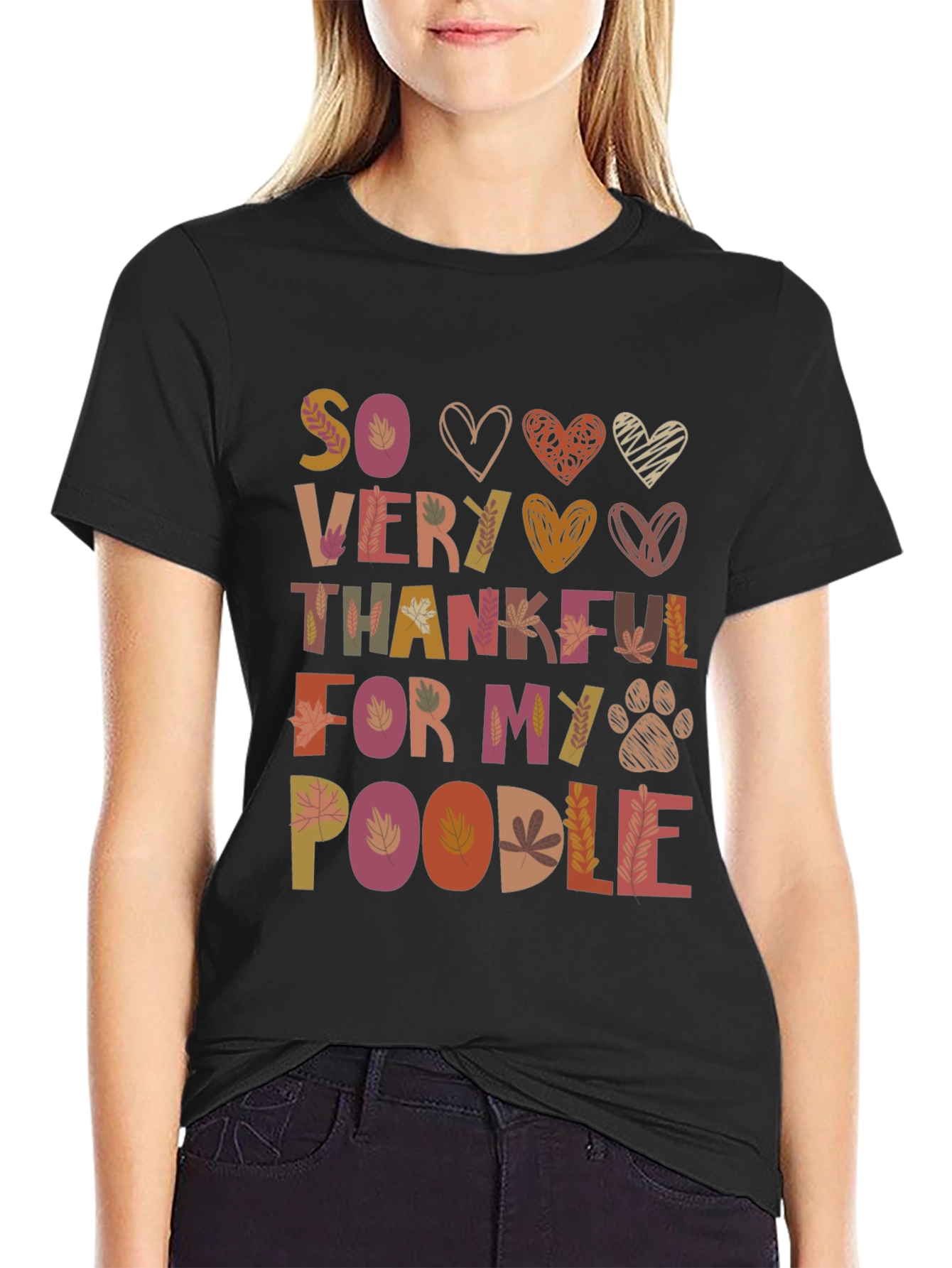 So Very Thankful For My Poodle Shirt