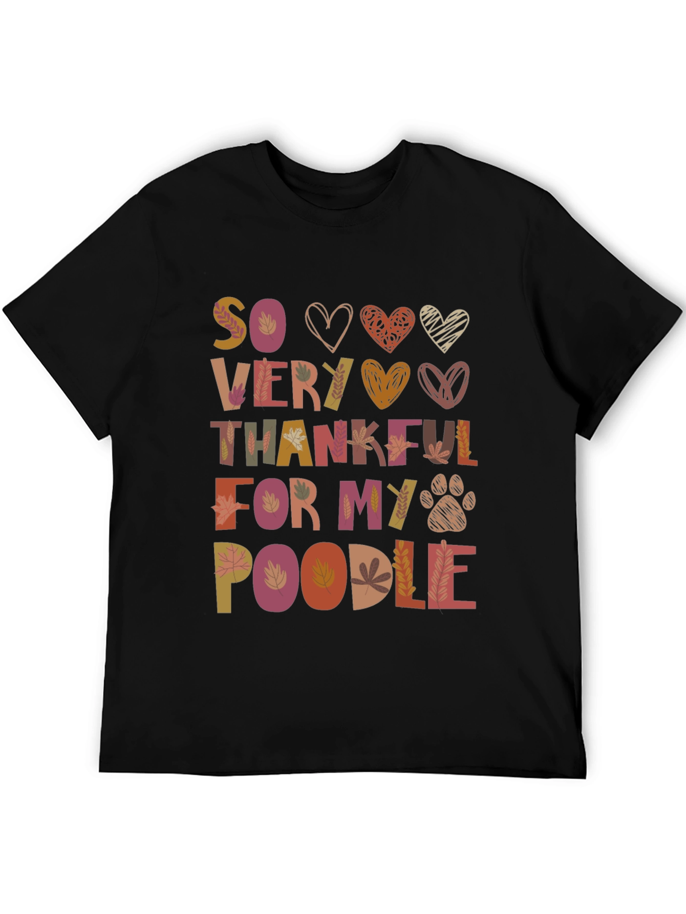 So Very Thankful For My Poodle Shirt