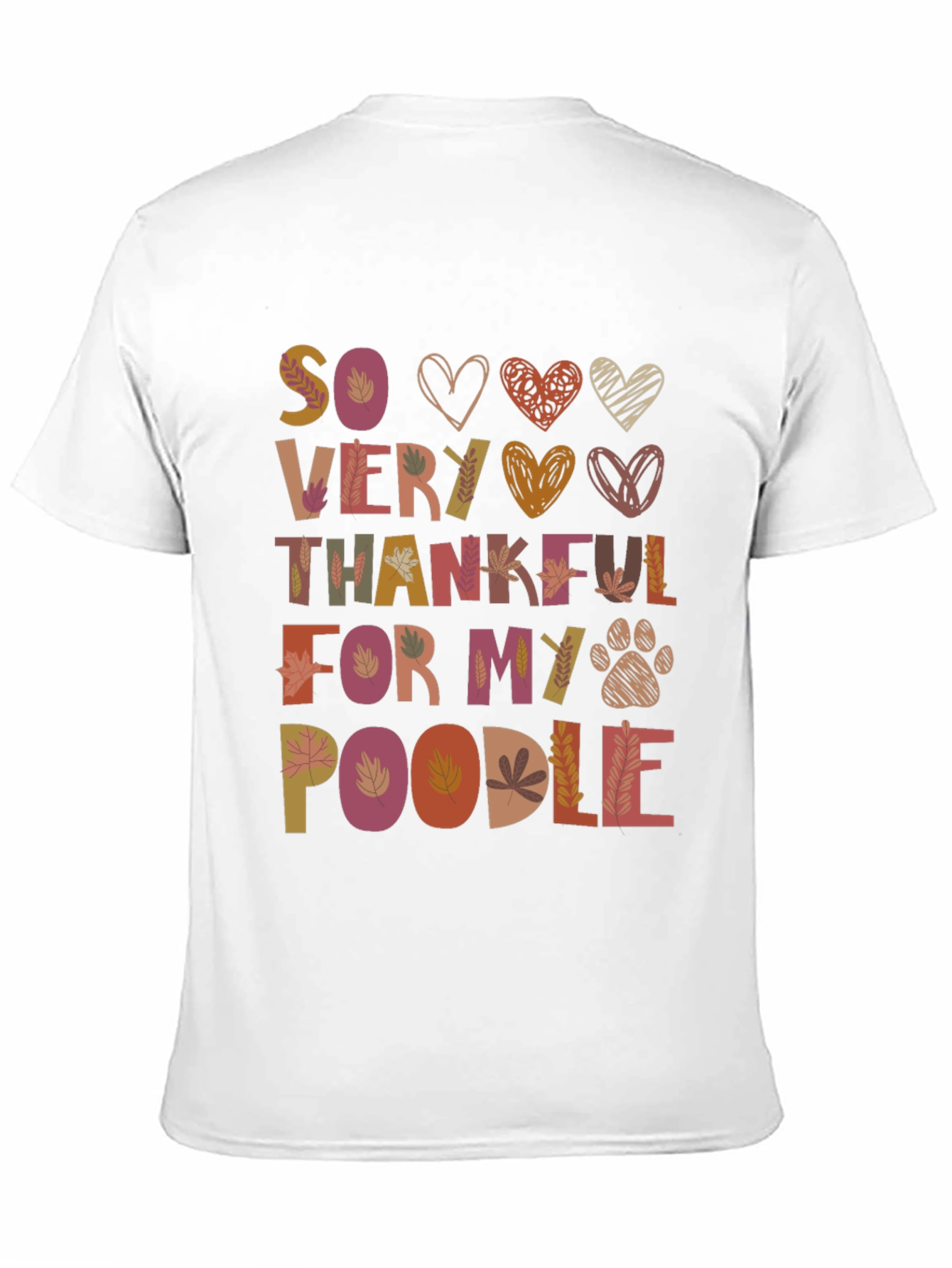 So Very Thankful For My Poodle Shirt