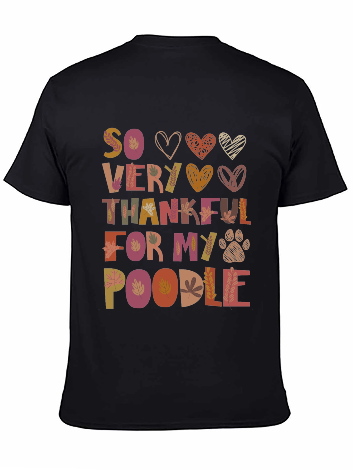 So Very Thankful For My Poodle Shirt