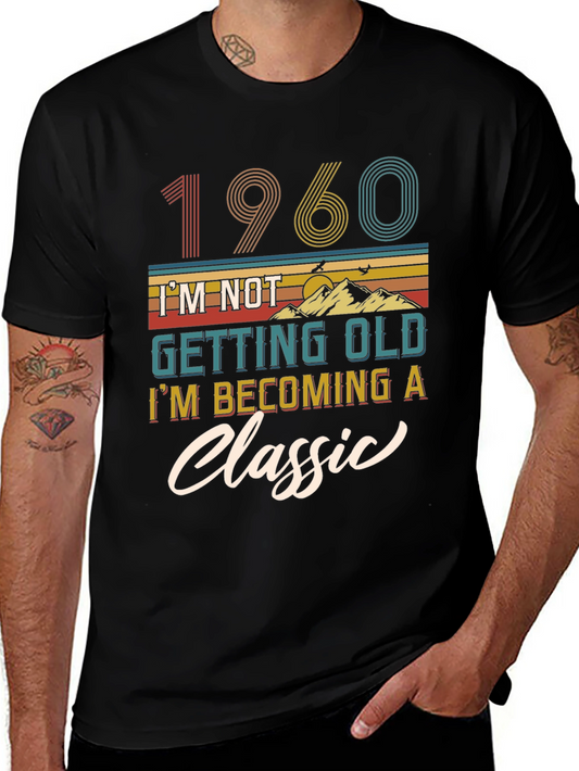 1960 Classic Graphic Tee - Vintage Birthday Gift