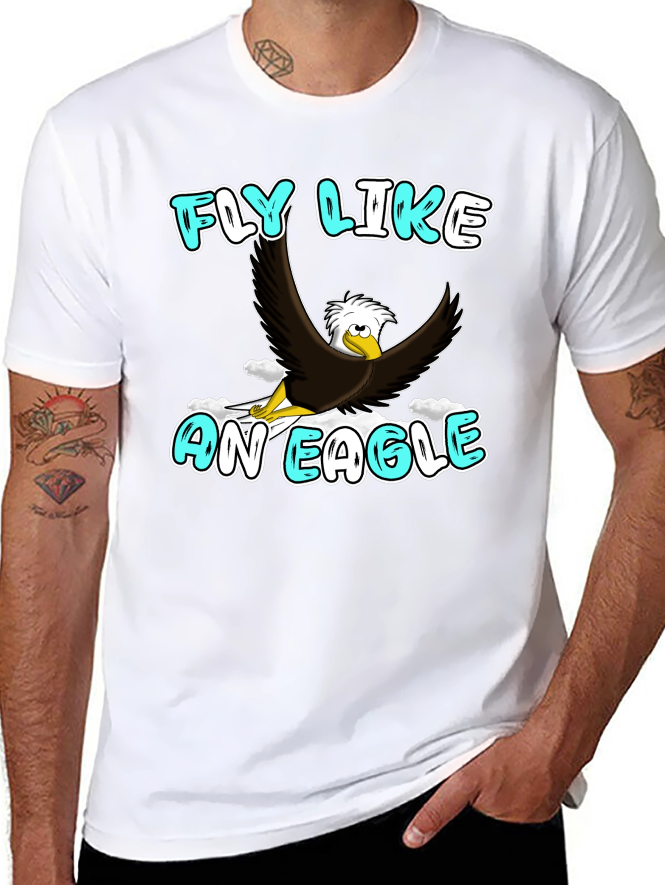 Fly Like An Eagle Graphic Tee