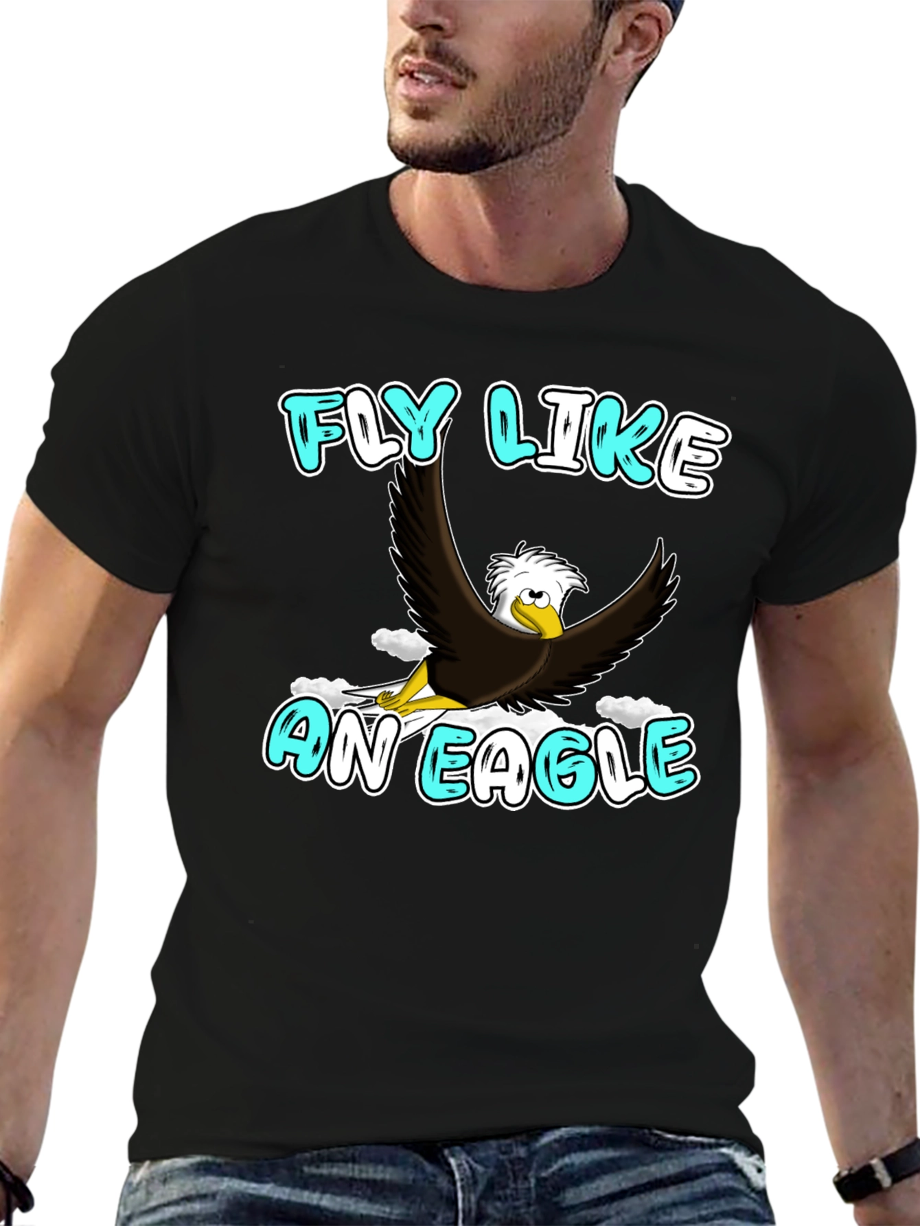 Fly Like An Eagle Graphic Tee