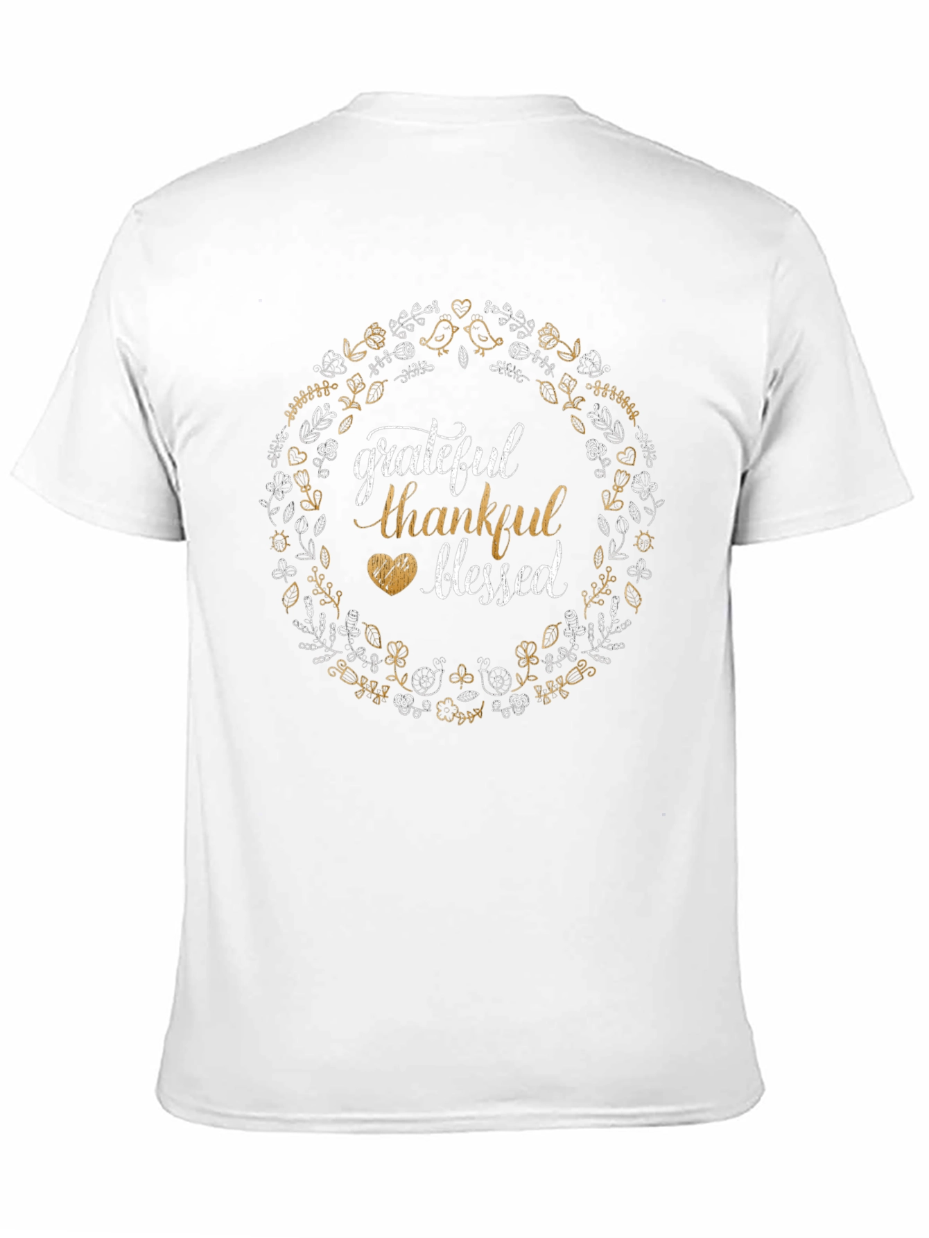 Grateful Thankful Blessed T-Shirt